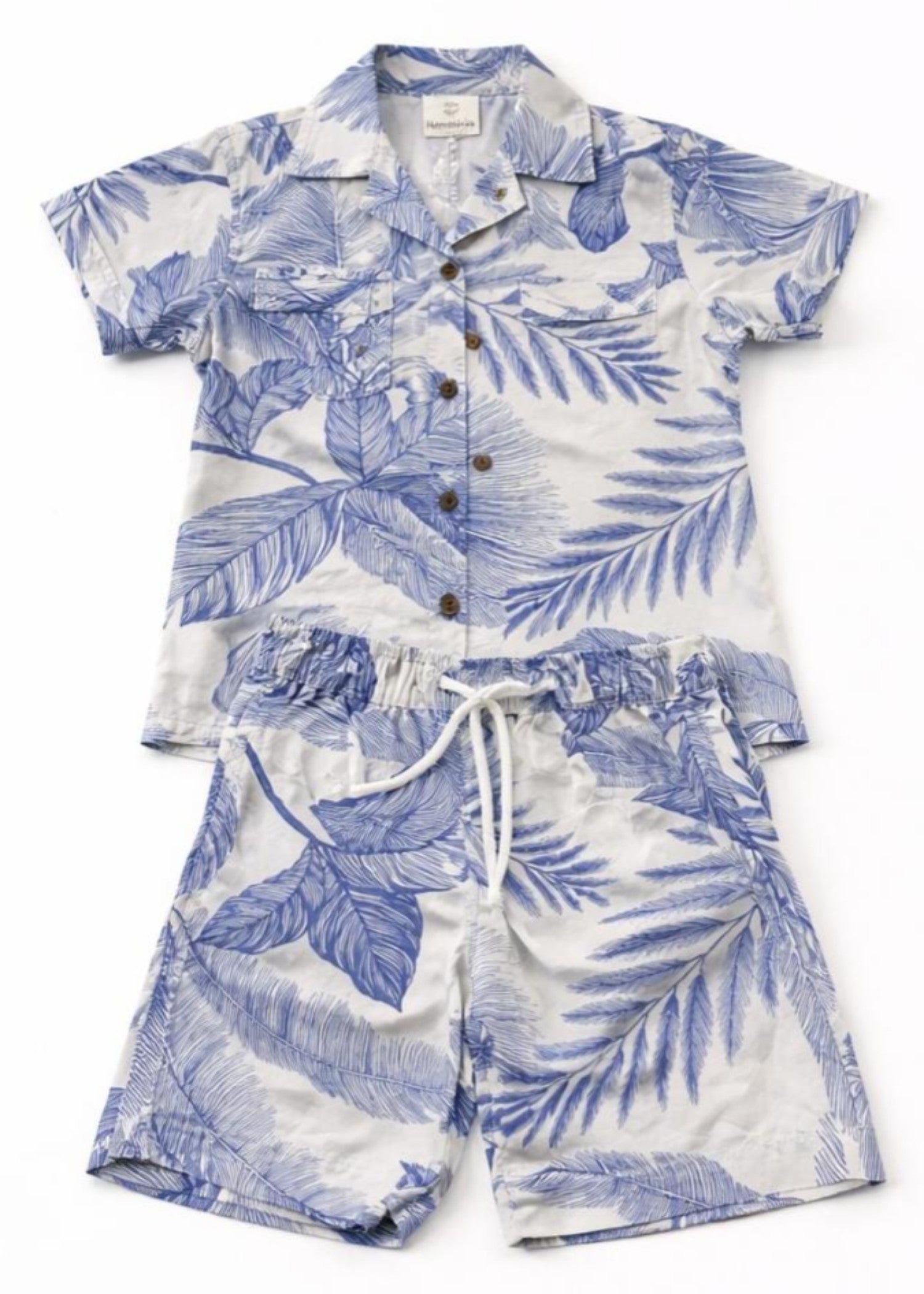 Co ord Sets in Ice blue, white, cerulean