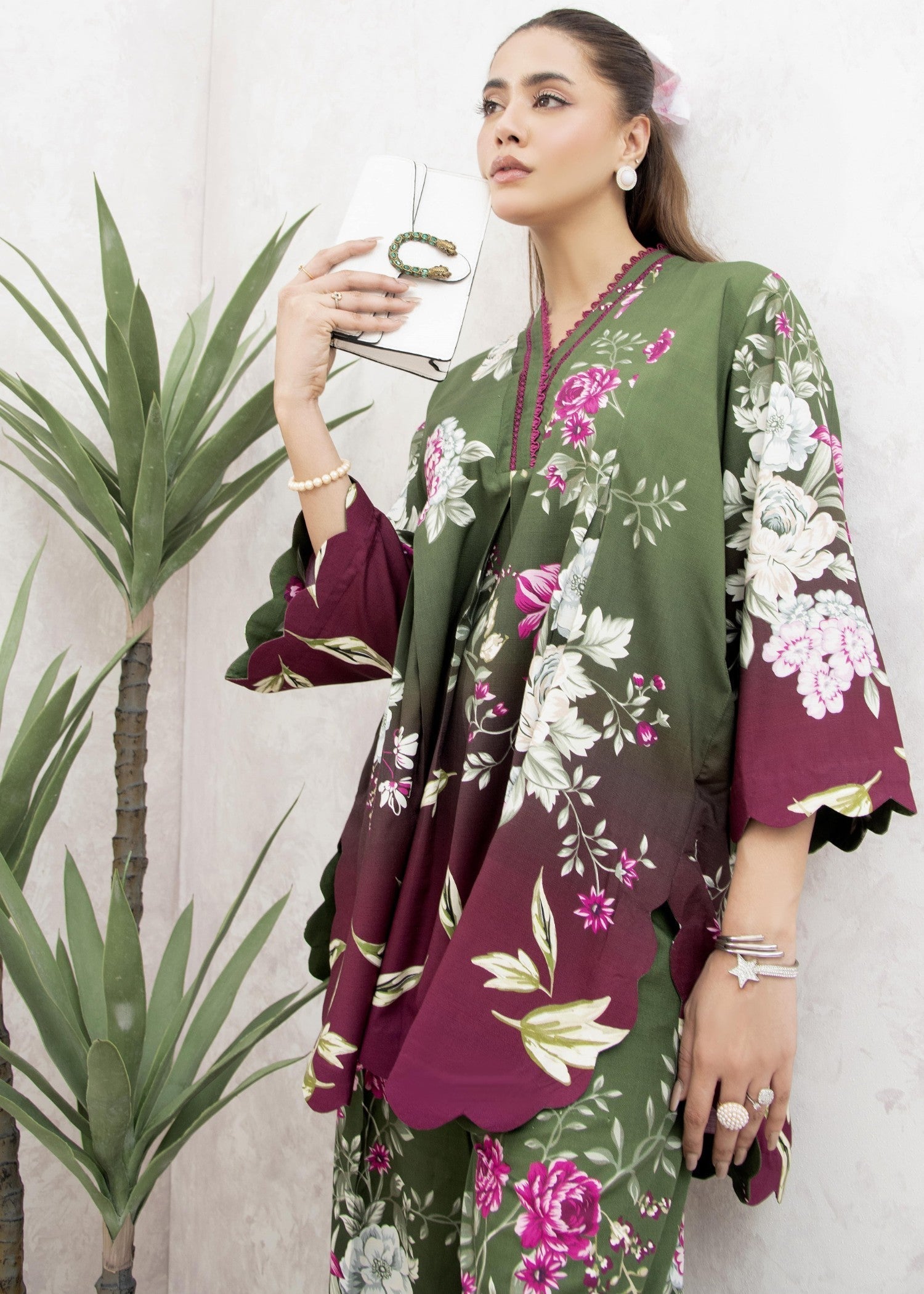 linen Co ord Sets in Pistachio green