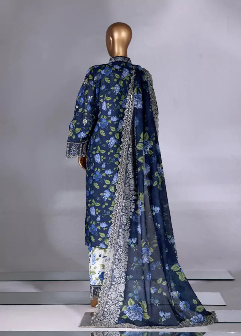 Stitched Lawn Suit – B-7