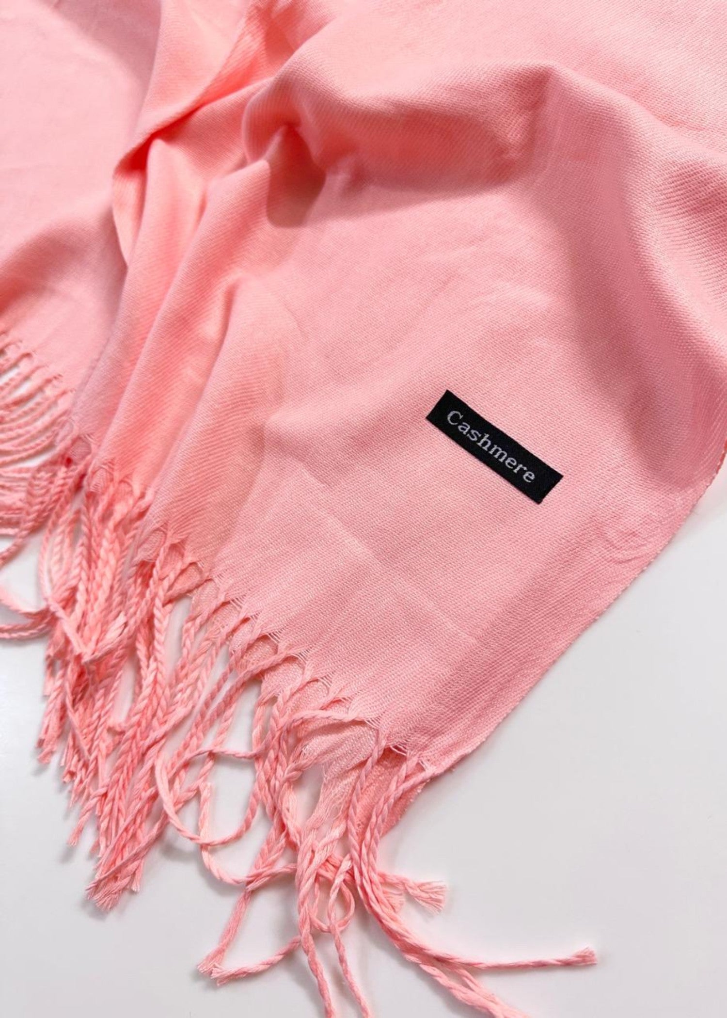 cashmere wool Hijab in Pink