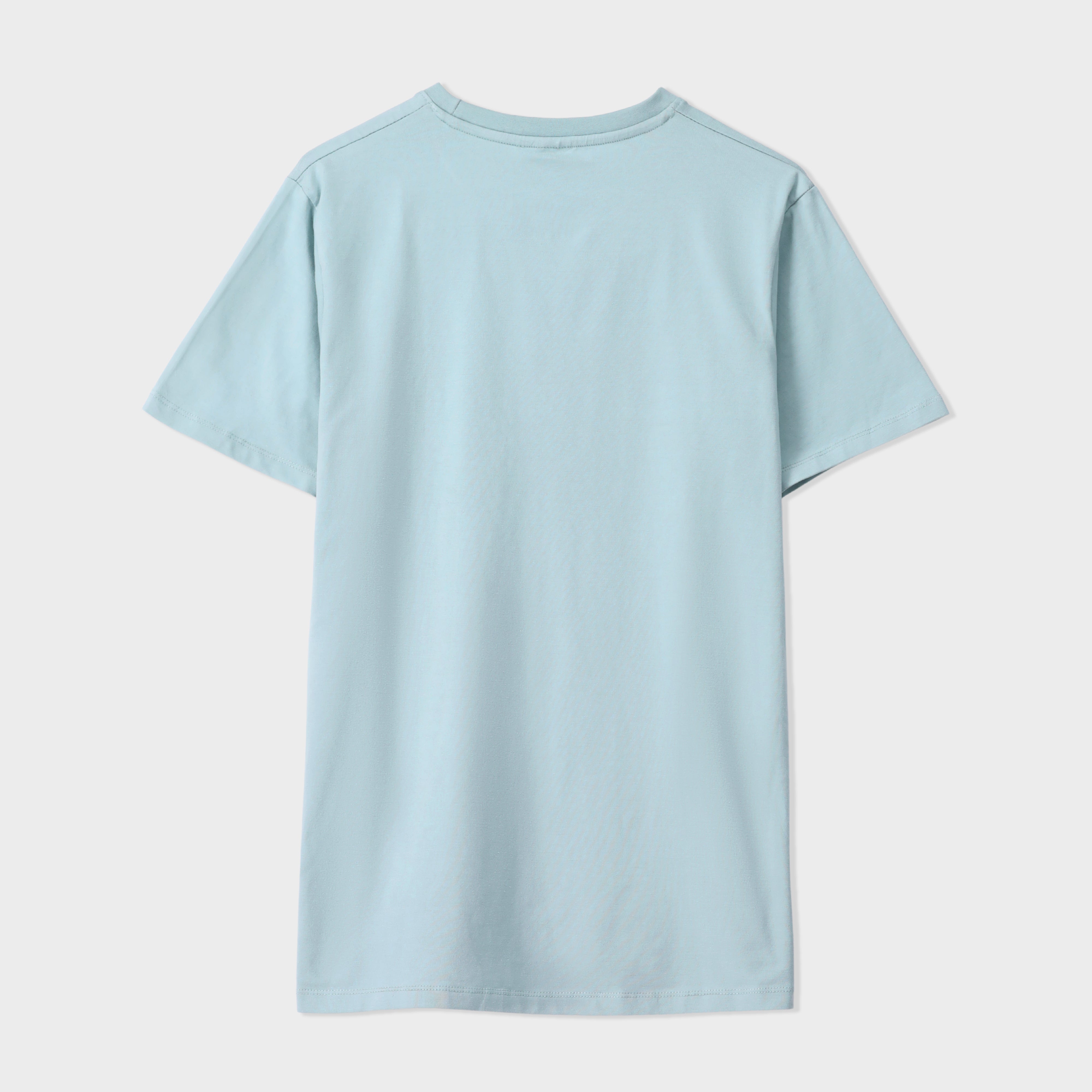 seersucker T Shirt in Pastel green