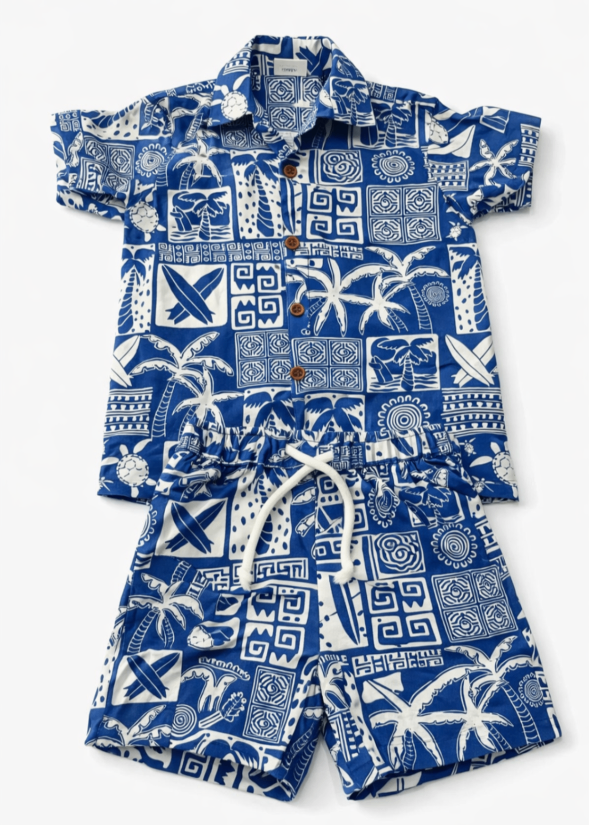 Co ord Sets in Blue, white