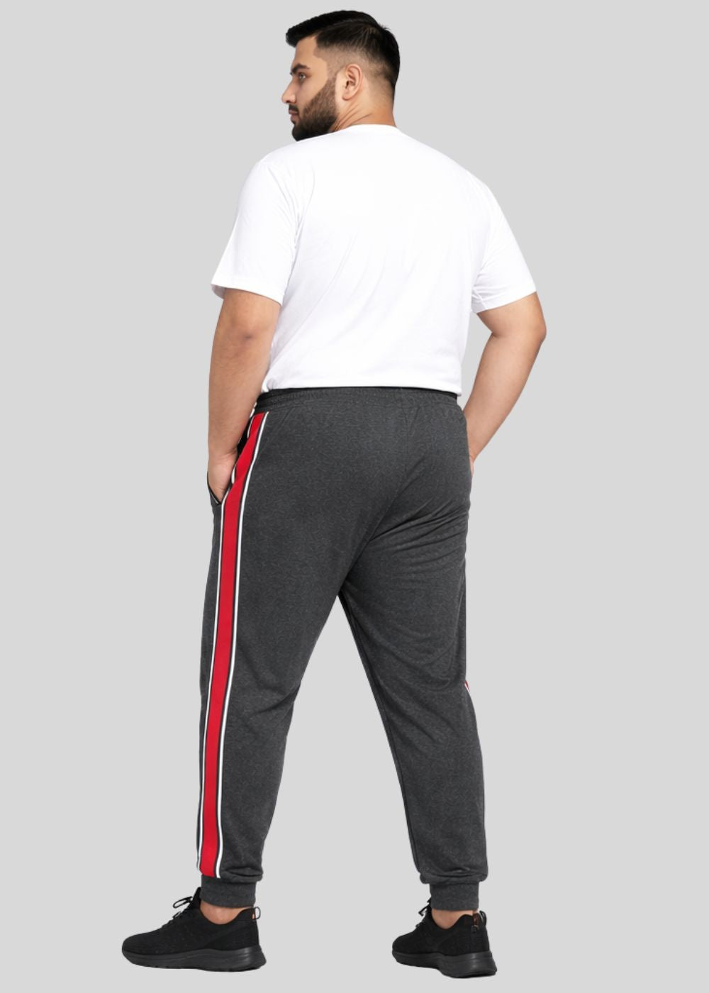interlock knit Trousers in Multi