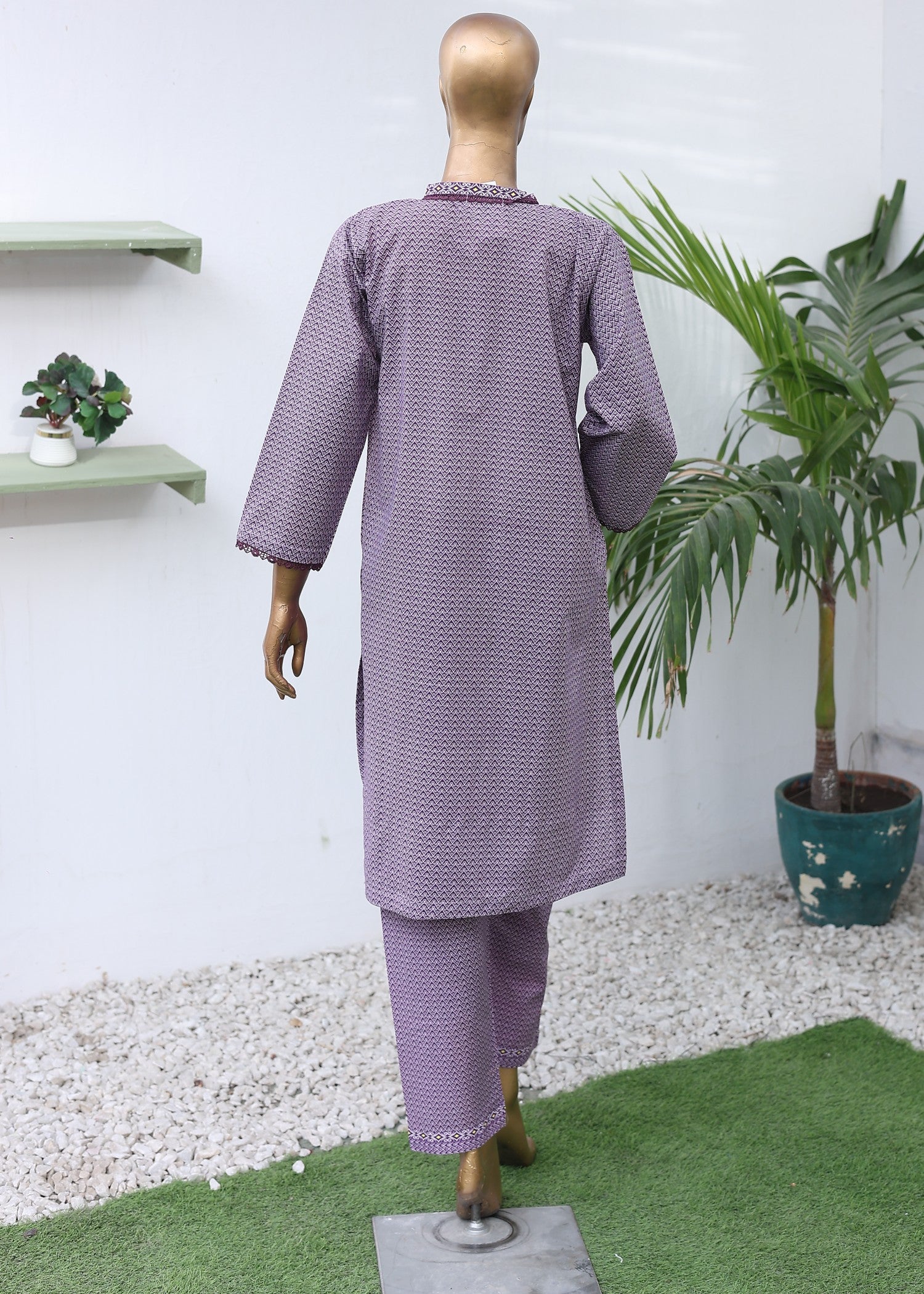 lawn Co Ord Sets in Plum