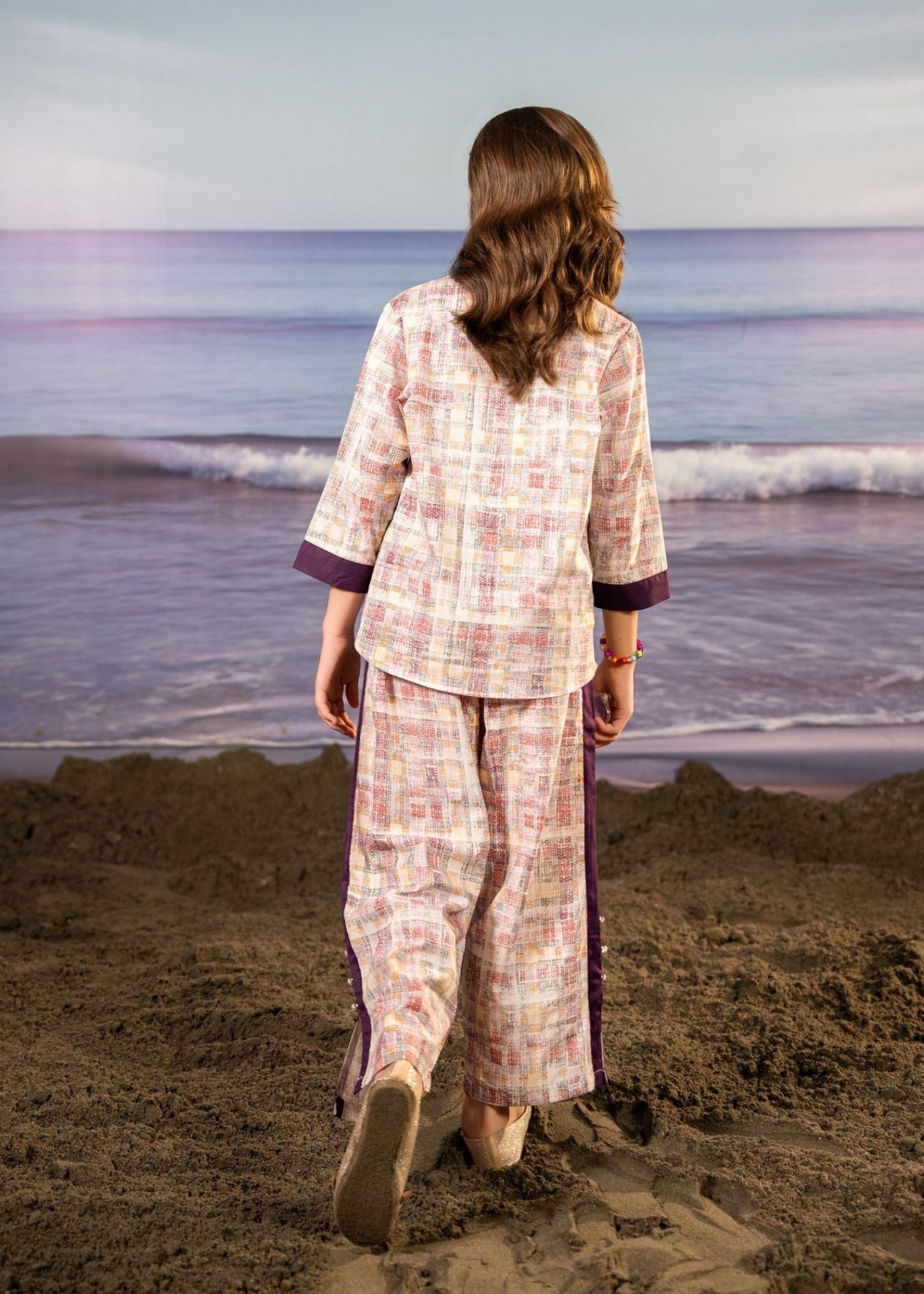 Co Ord Sets in Milk, rose pink