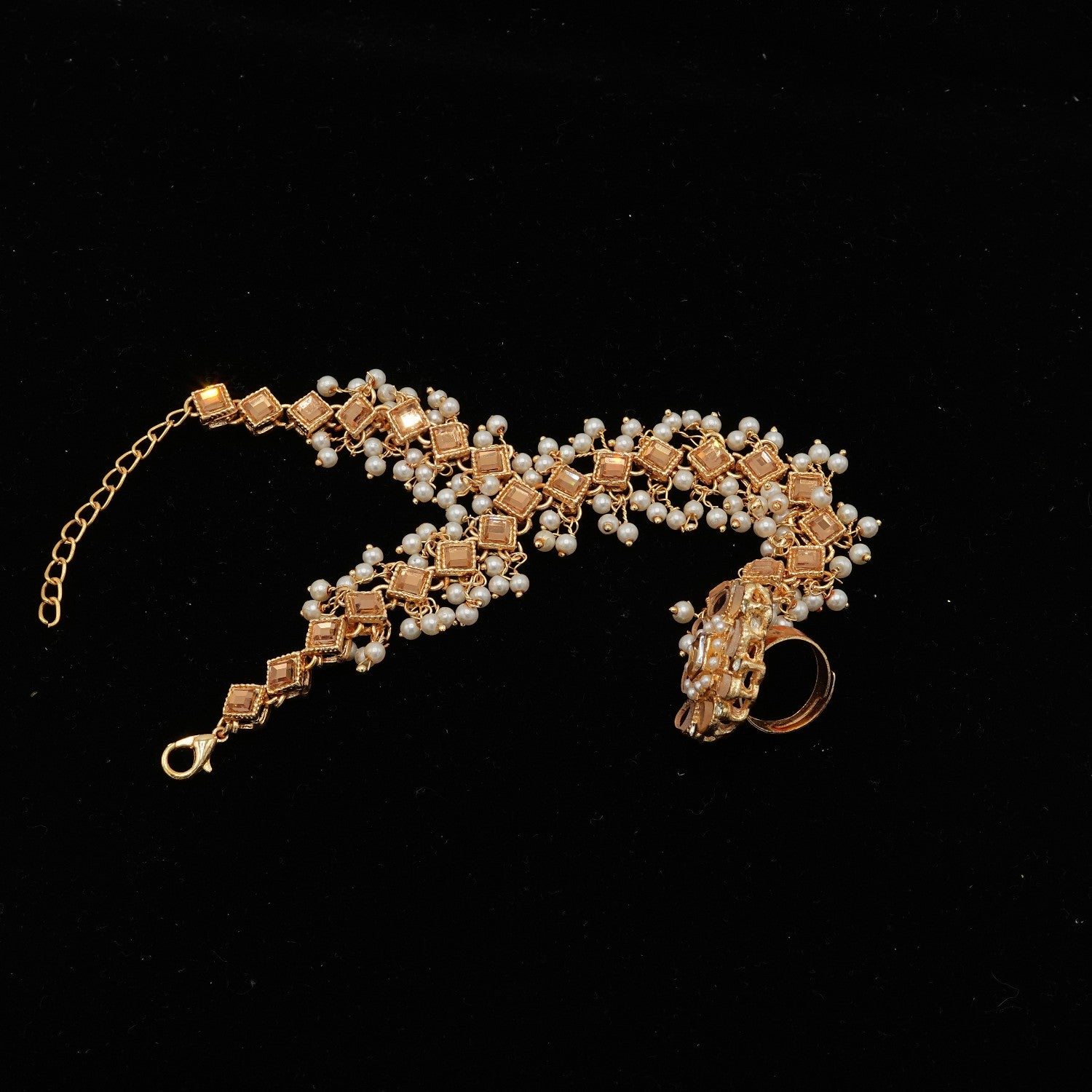 Bracelet in Gold Color by - Trendy Women Bracelet CCY1621