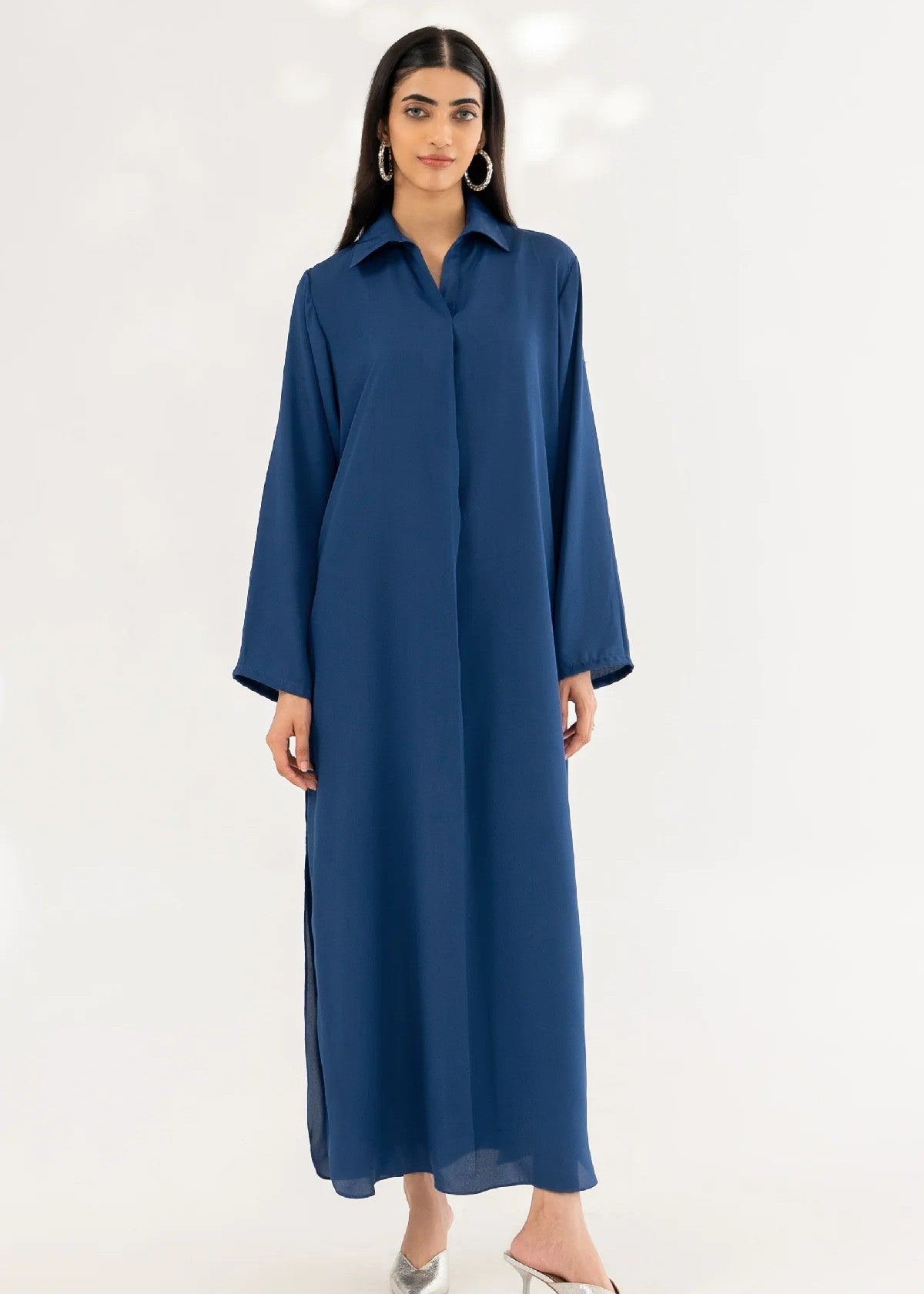 georgette Co ord Sets in Navy blue