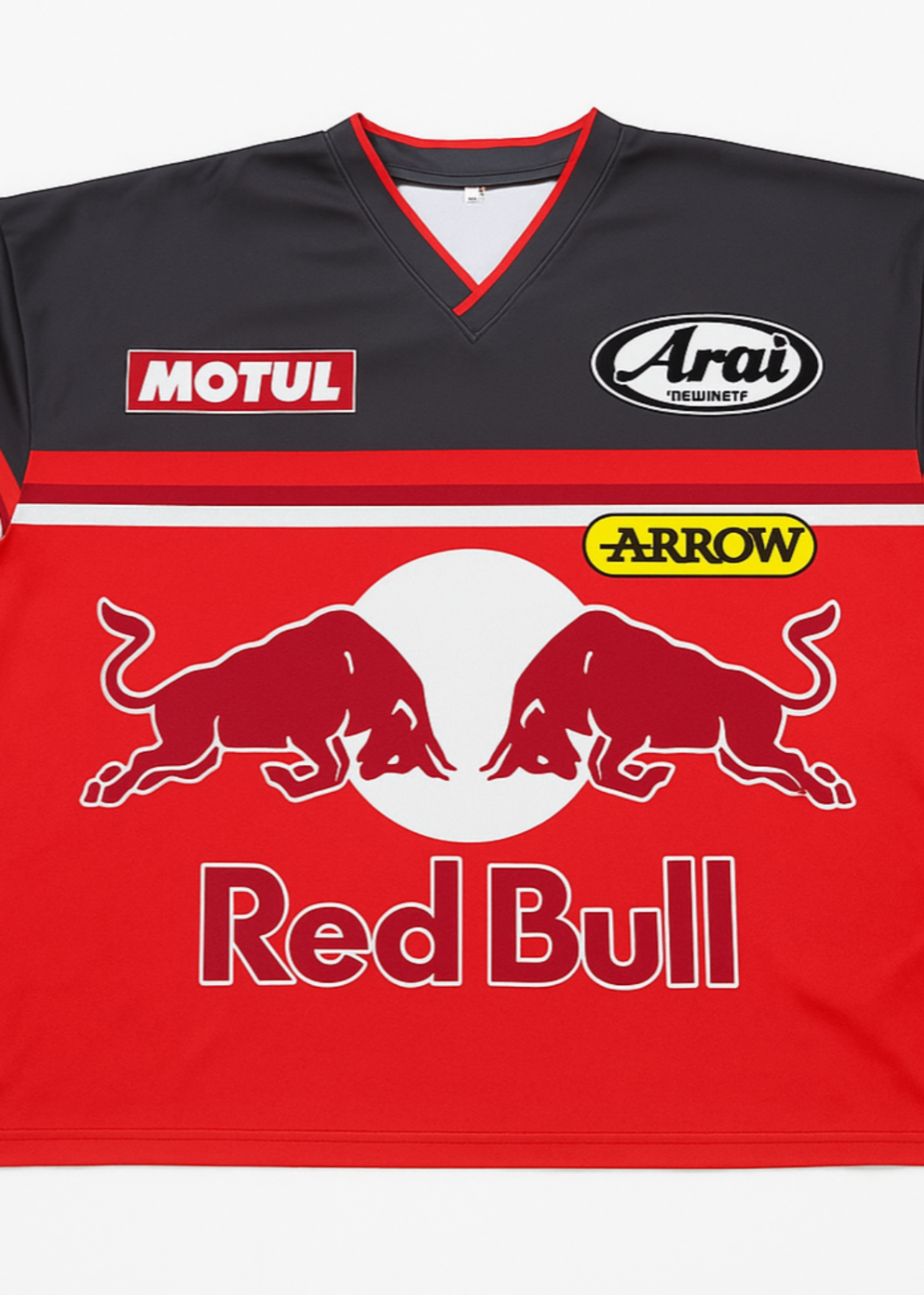 polyester T Shirt in Red
