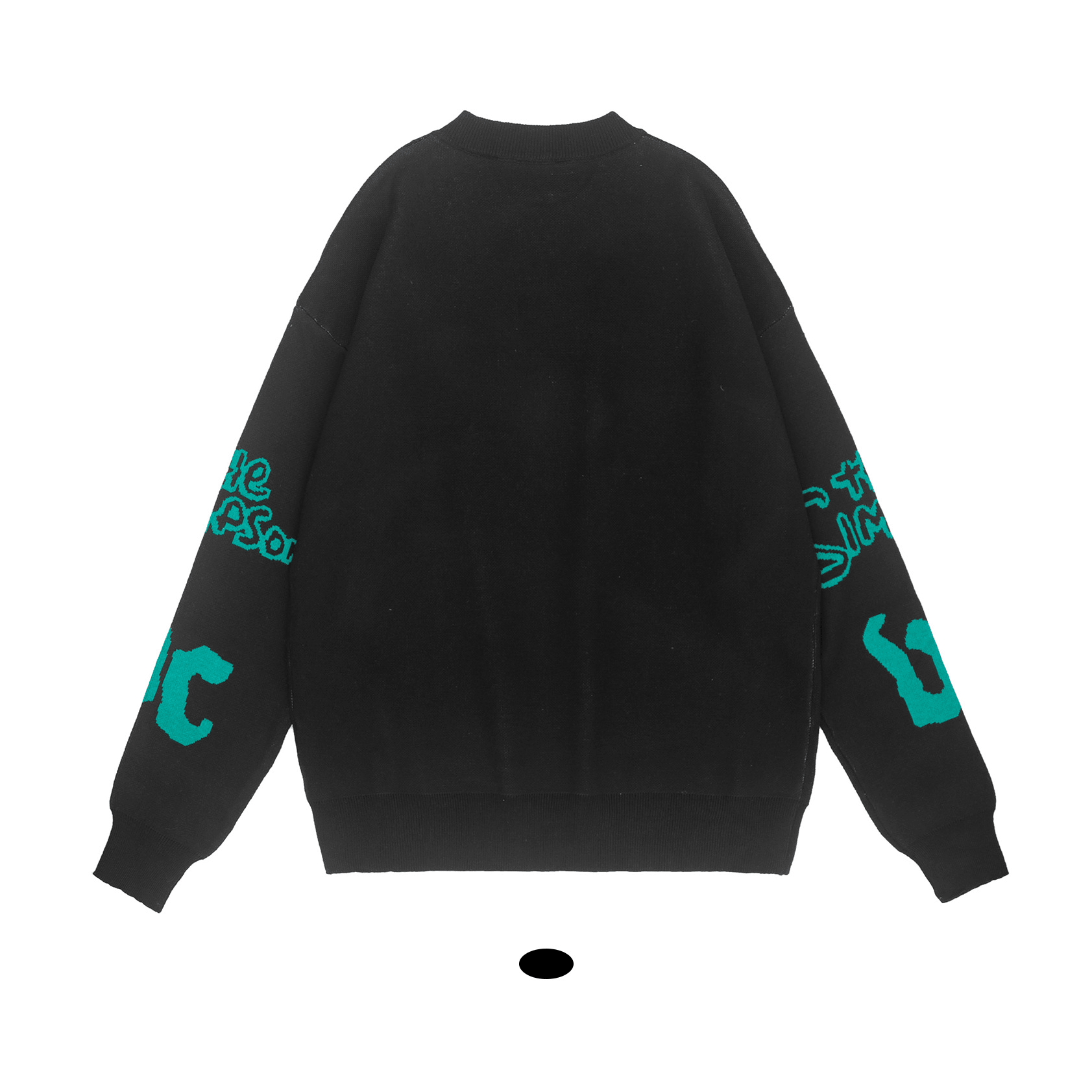 European and American Street Trendy Thin Couple Sweater