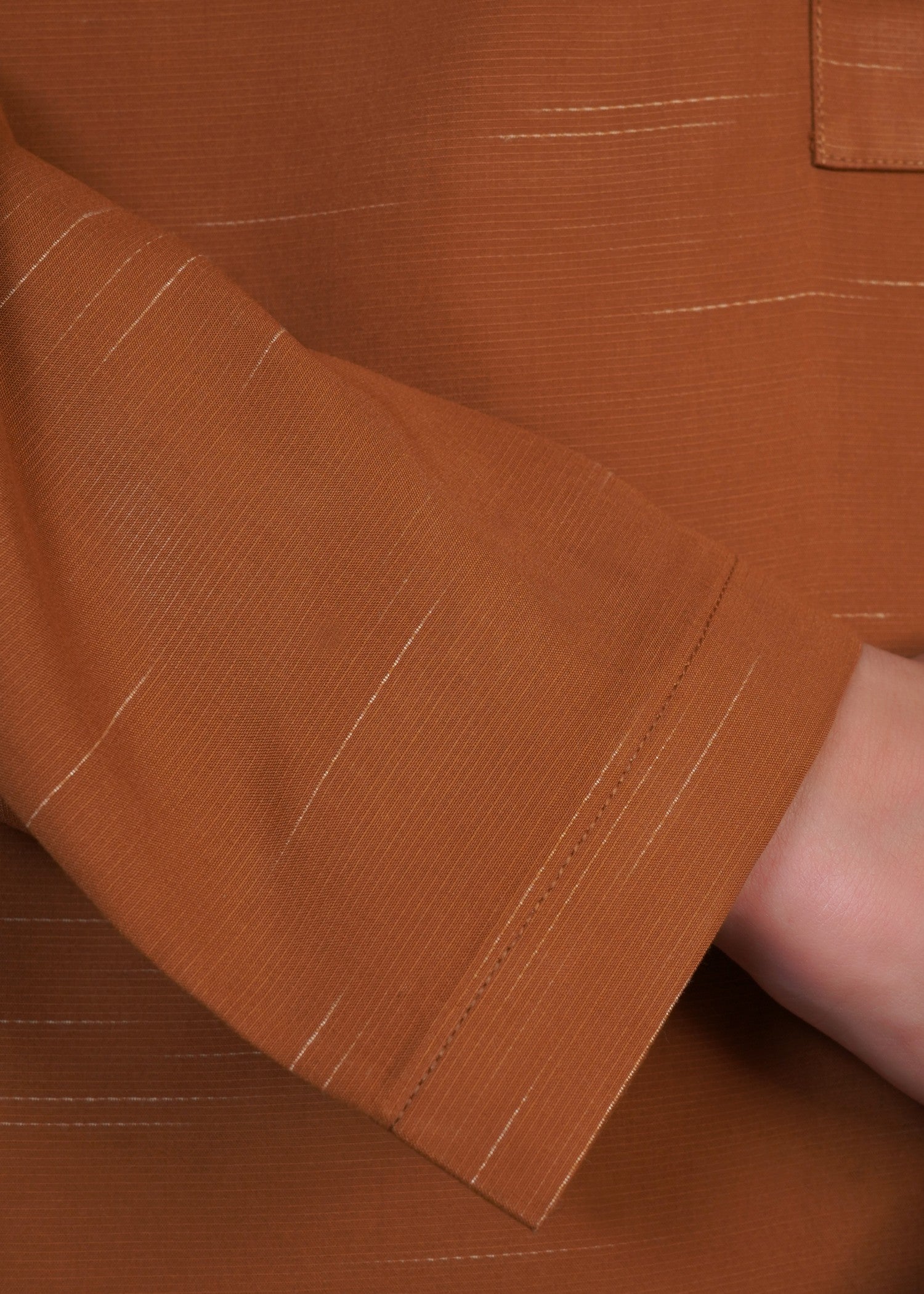 wash & wear Kurta Set in Hazelwood brown