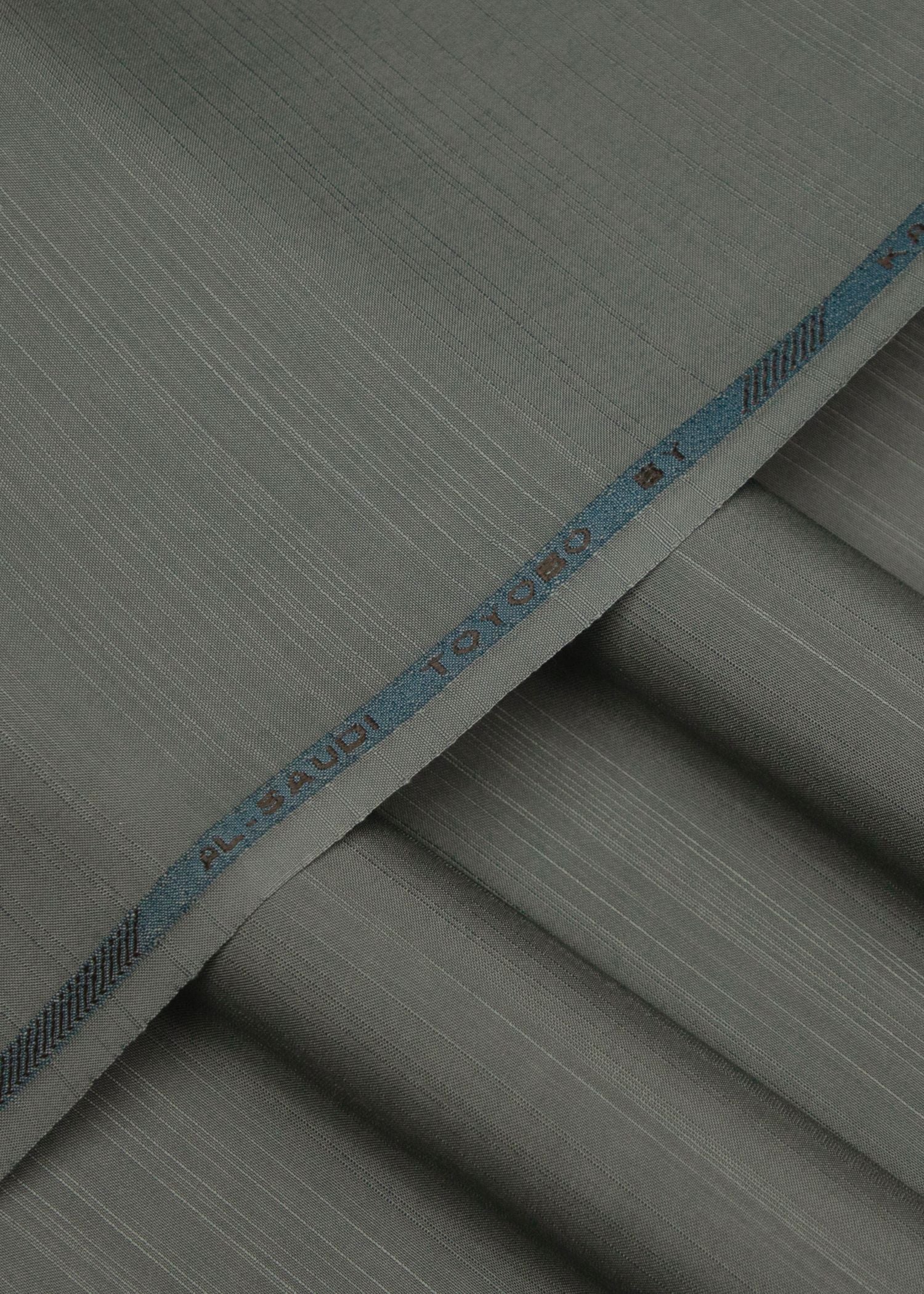 wash & wear Unstitched in Steal grey by Kafoor Fabrics