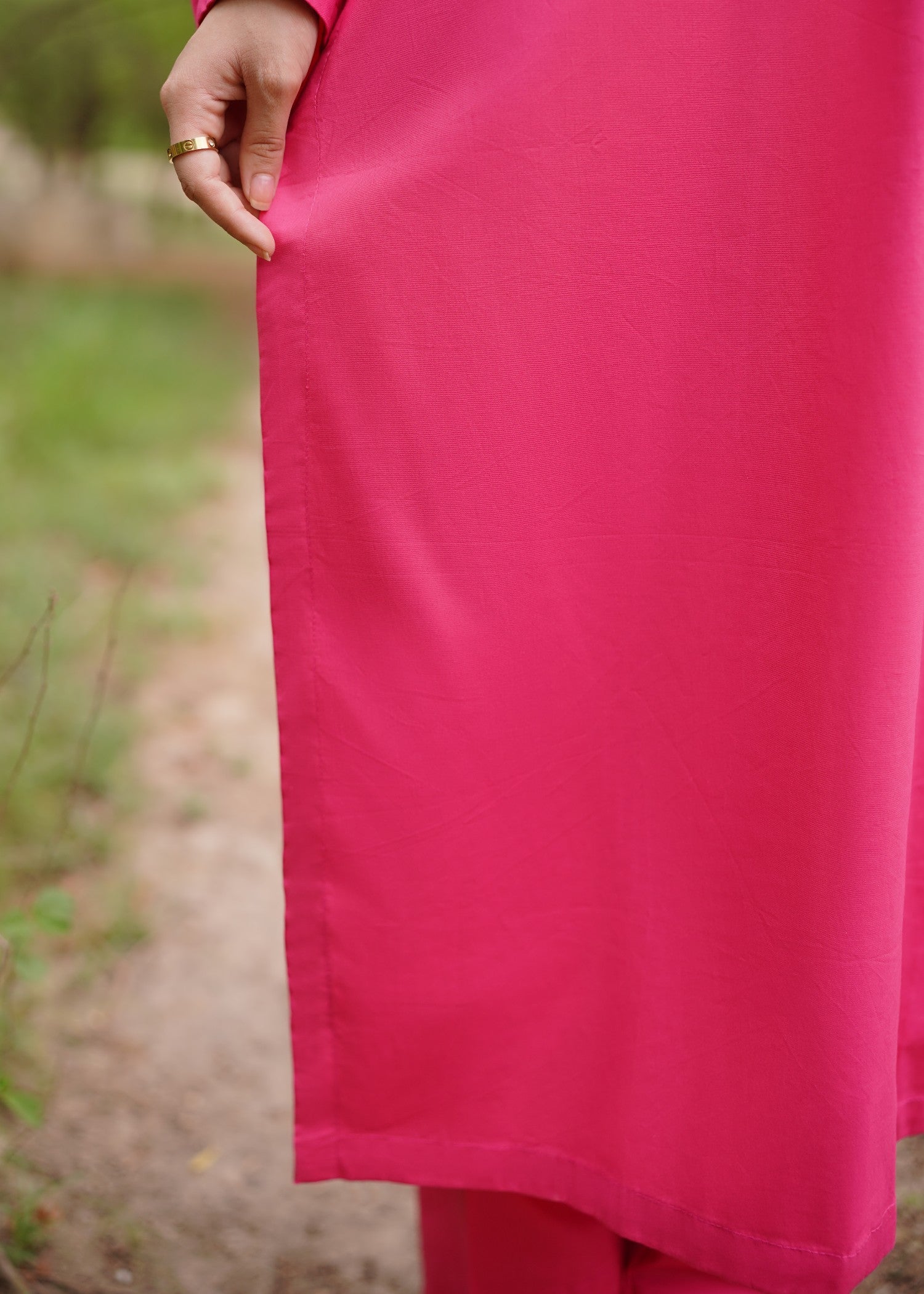 cotton Co Ord Sets in Bubblegum pink