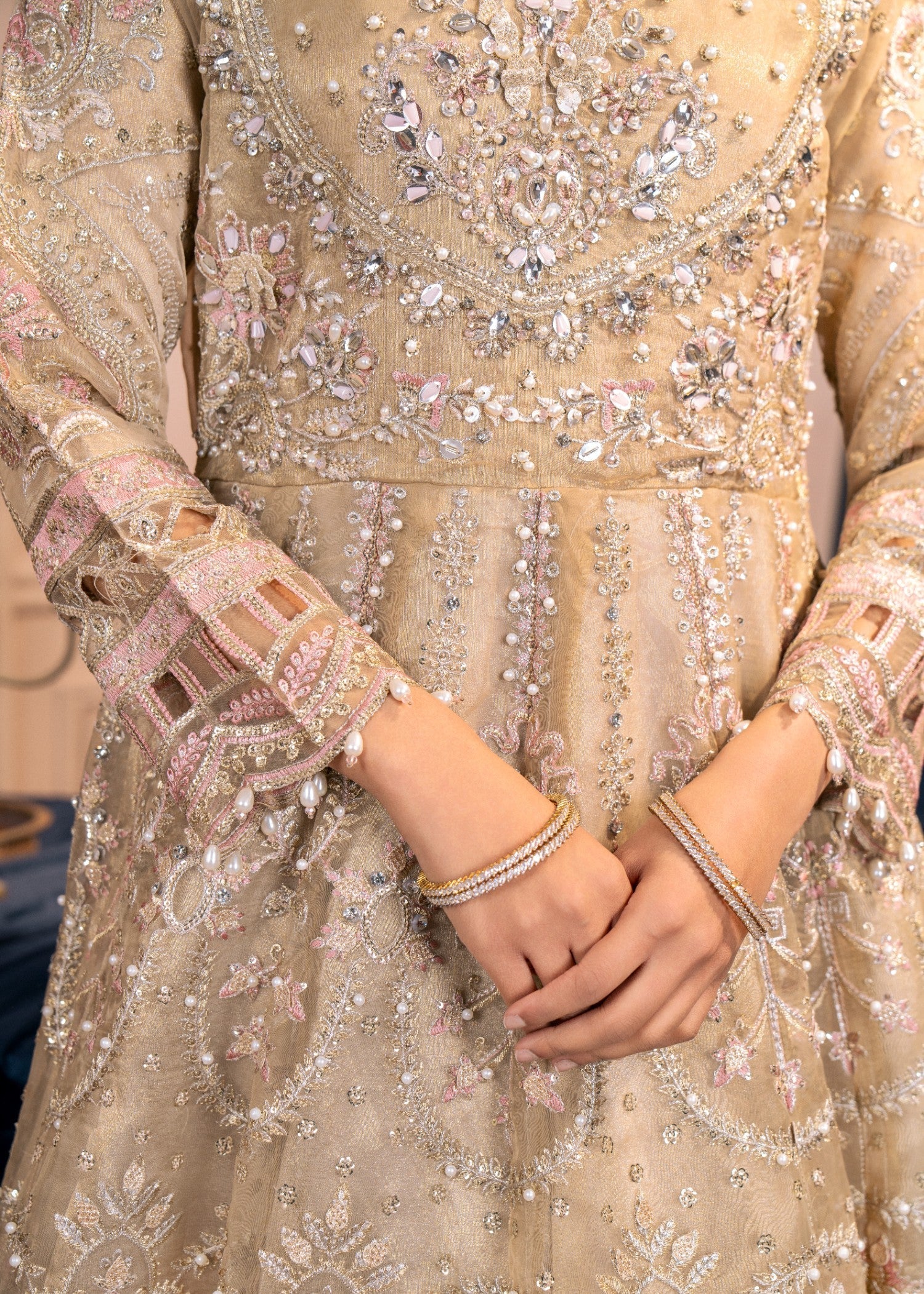 organza Maxi in Champagne