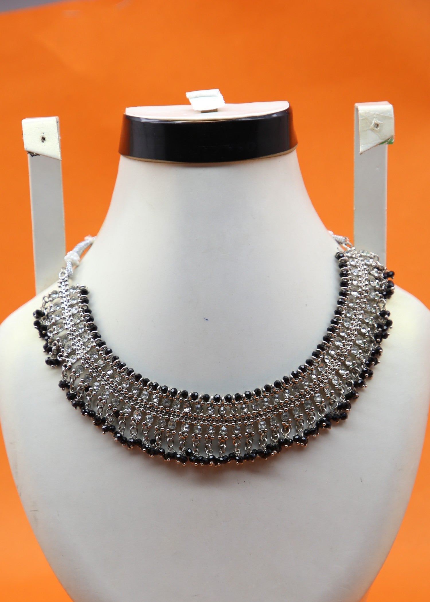Necklace in Black Color by - Trendy Women Necklace YUI8526