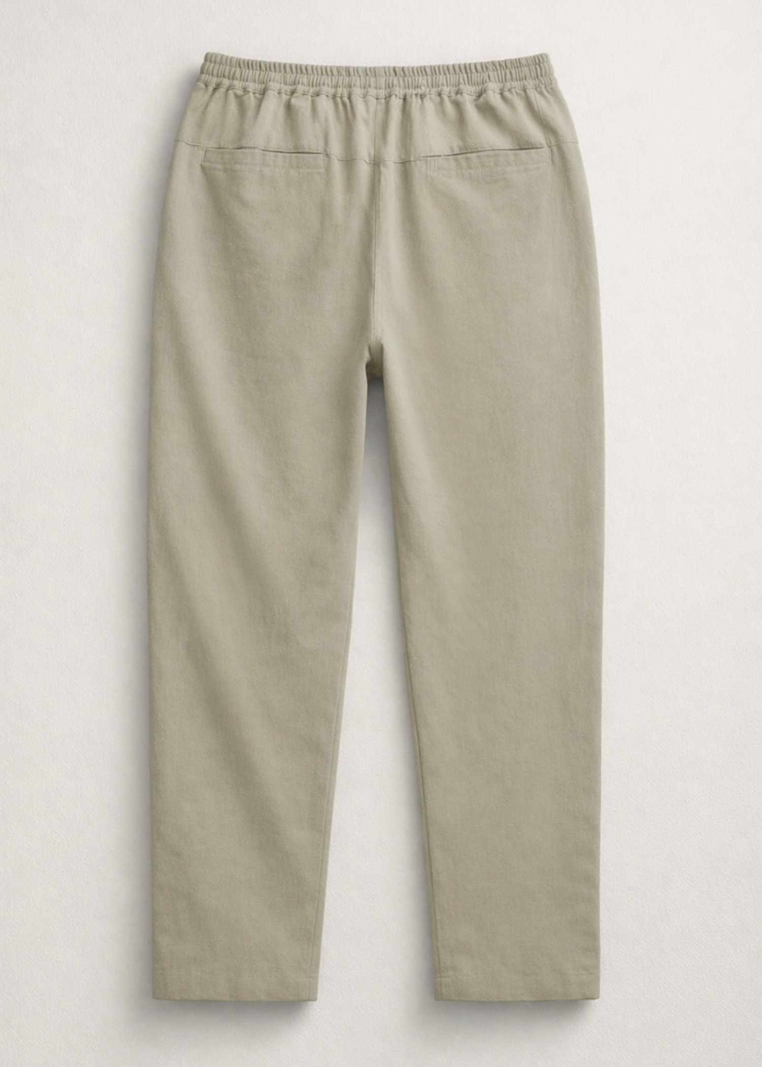 linen Trousers in Ash grey