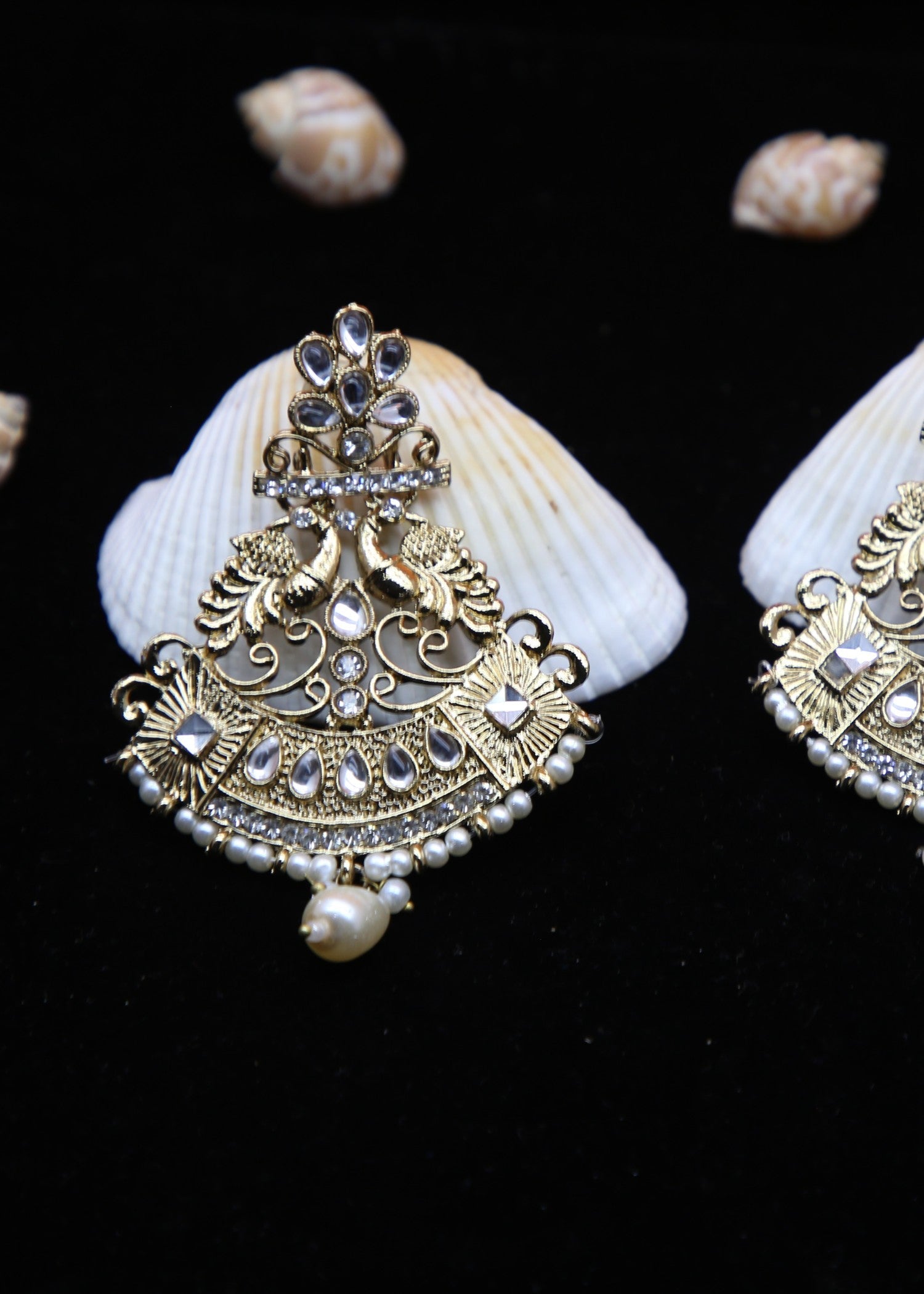 Earrings in White Color by - Trendy Women Earrings CZC4040