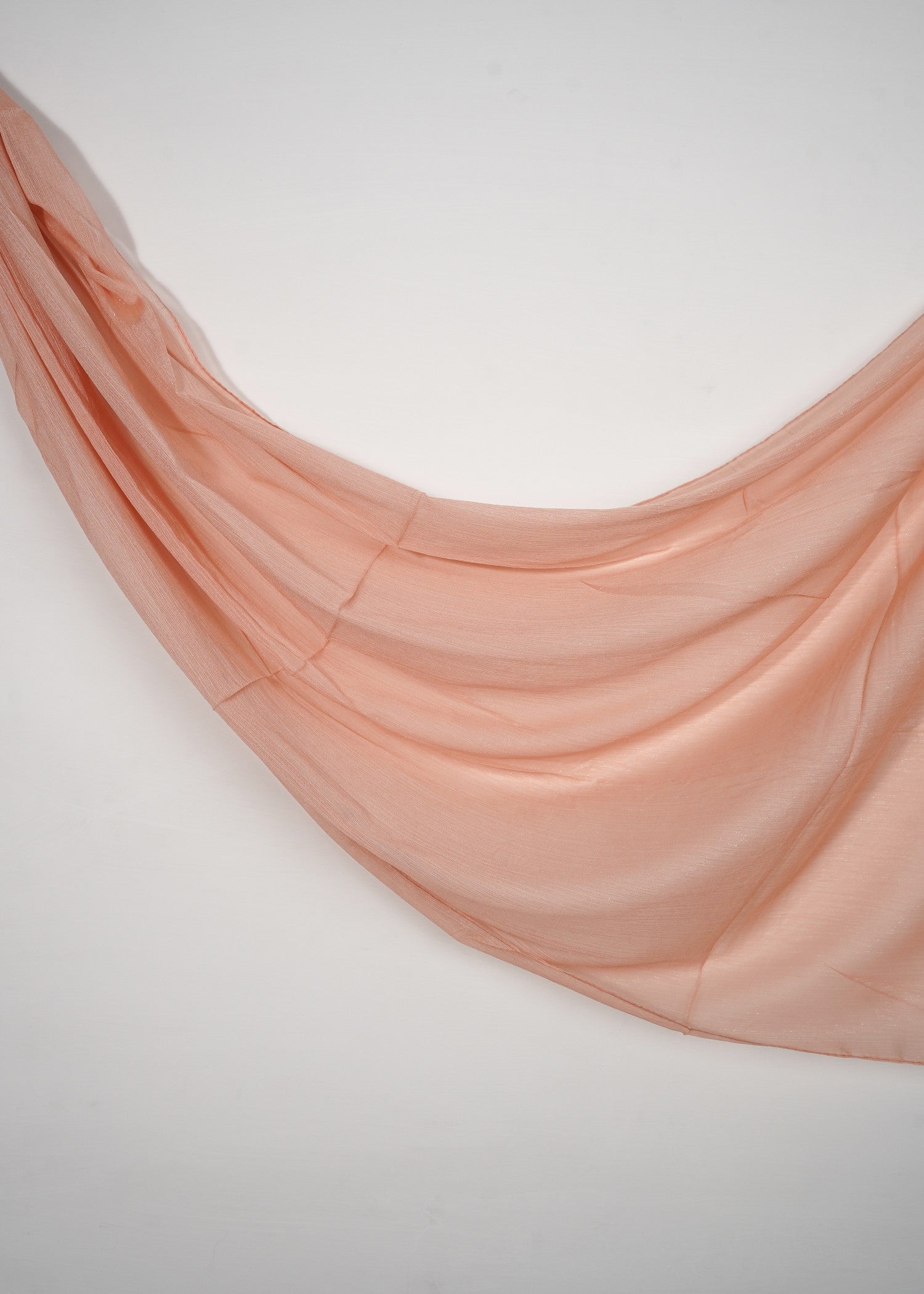 chiffon Hijab in Apricot orange
