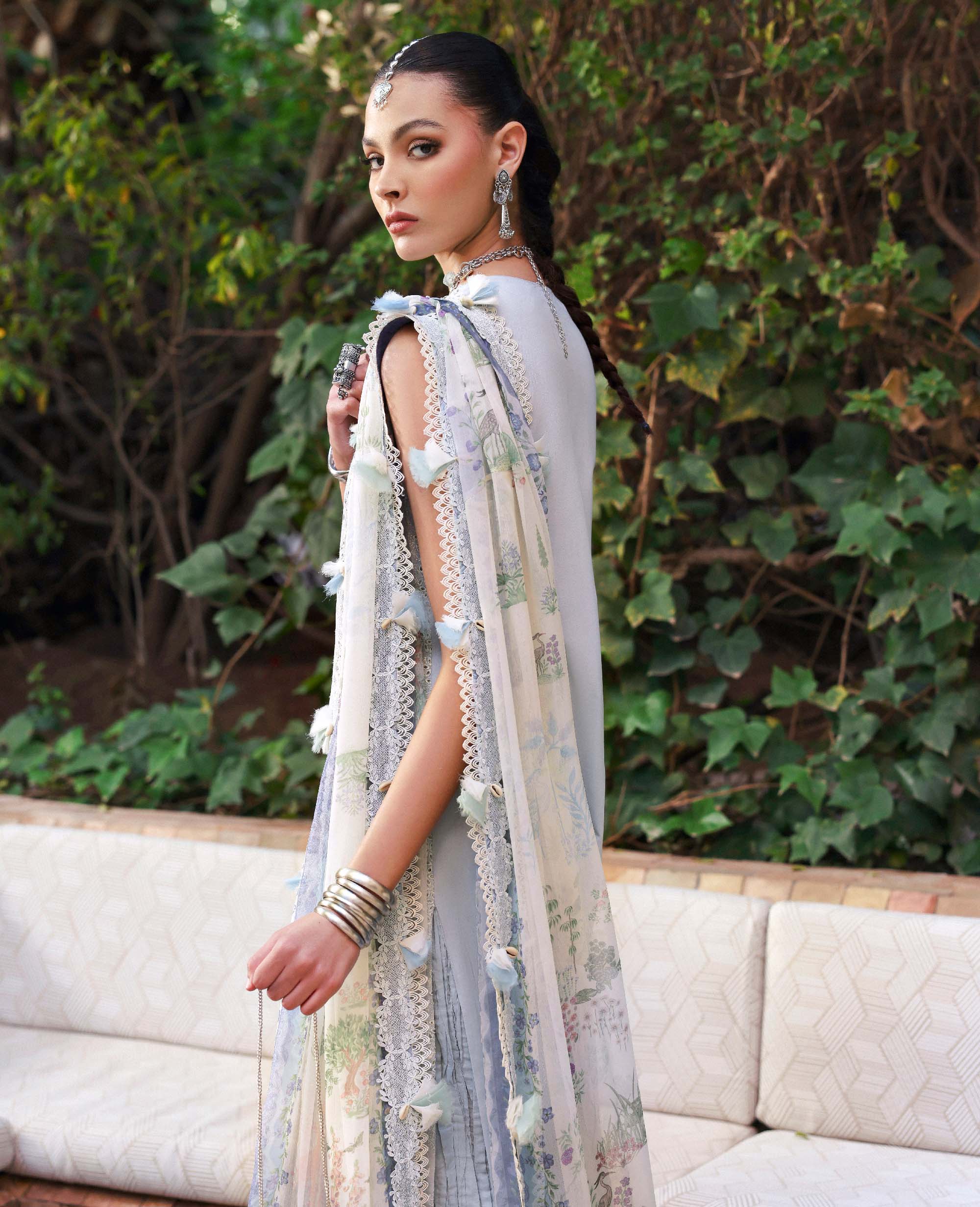Republic Reine Eid Luxury Lawn – Iris