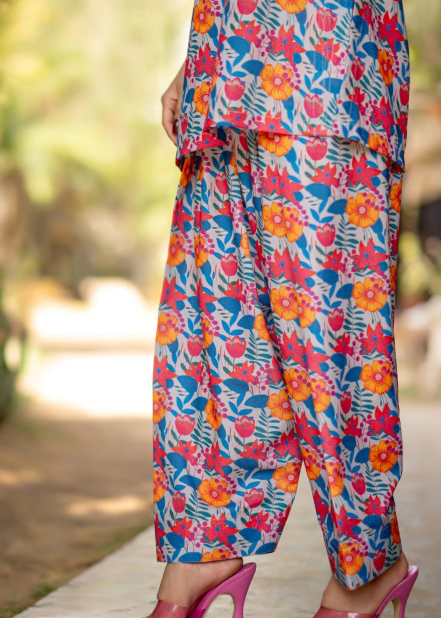 swiss lawn Co Ord Sets in Multi