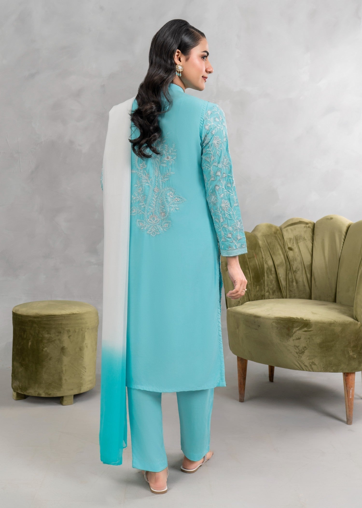 boski Jacket in Ice blue