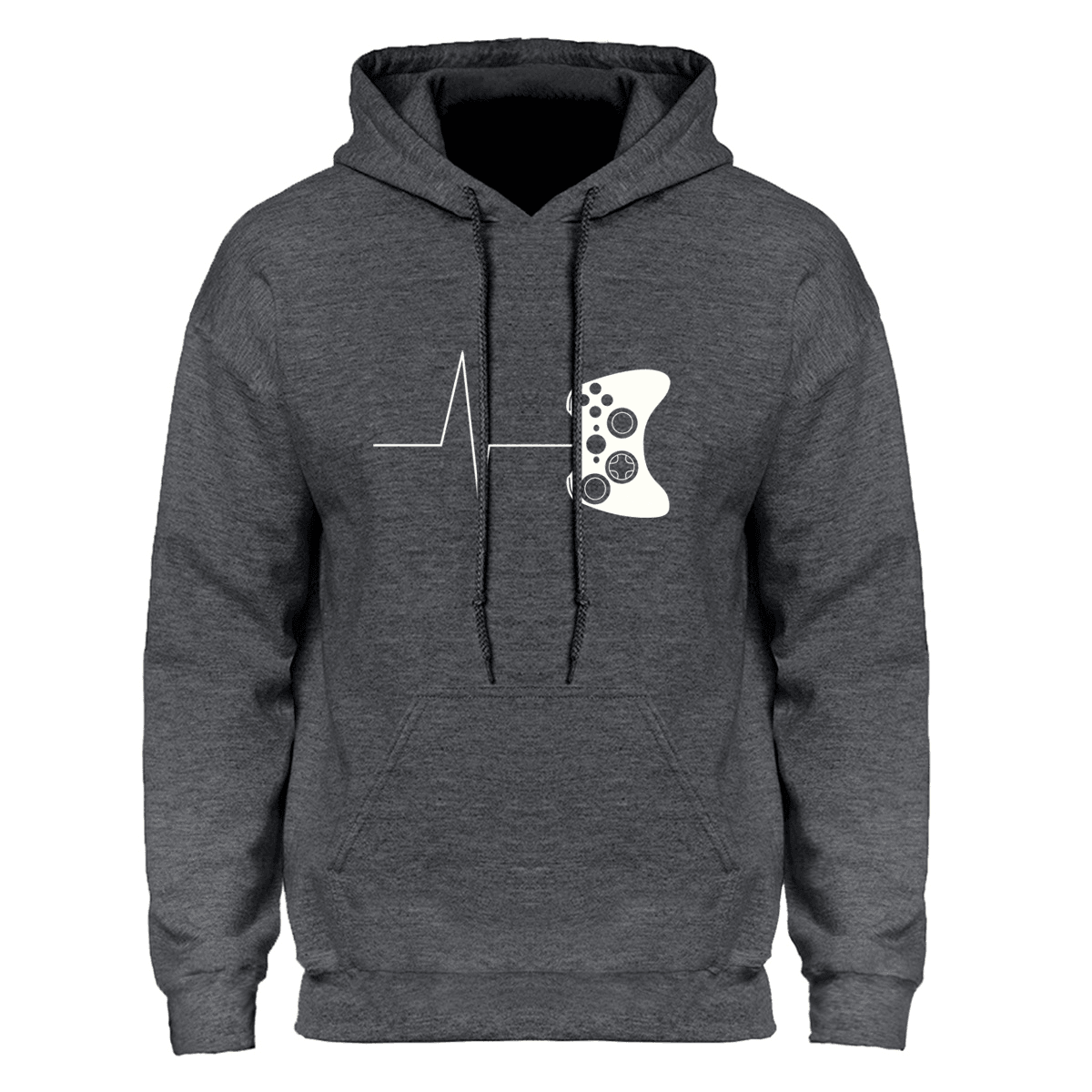 Casual Men'S Loose Long-Sleeved plus Fleece Sweater