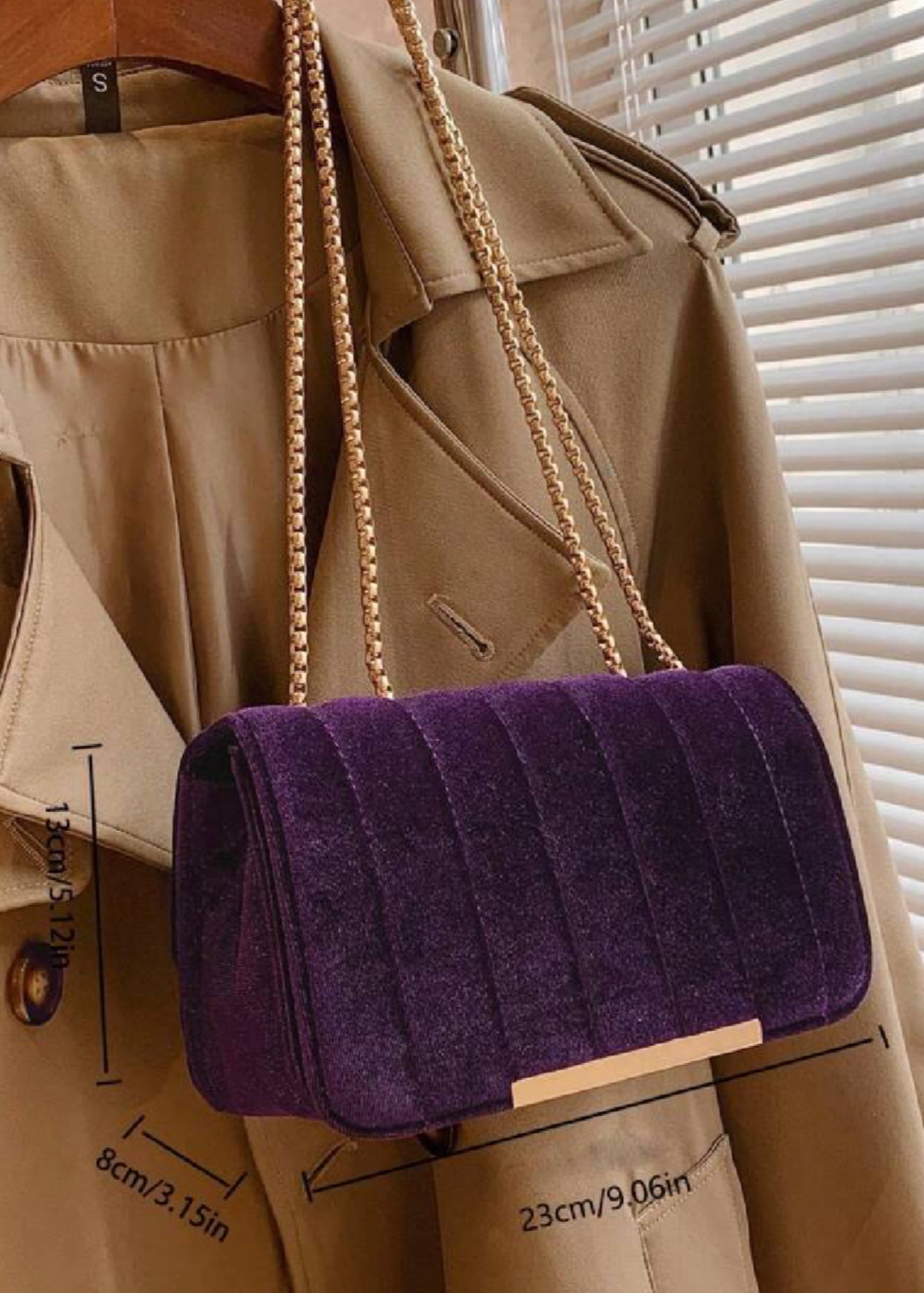 Crossbody in Purple Color by - Trendy Women Crossbody ICX8641