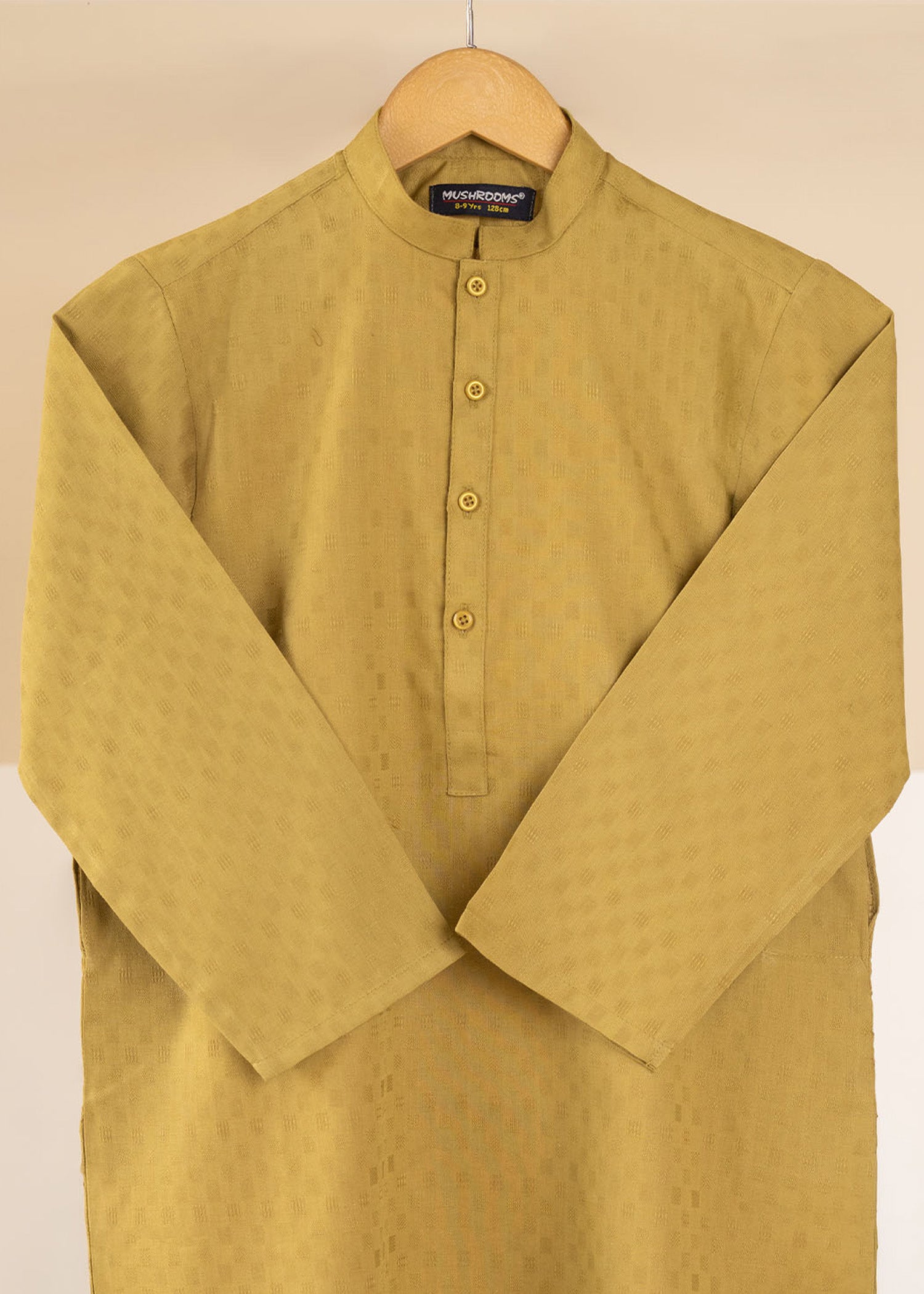 cotton Kurta in Olive green