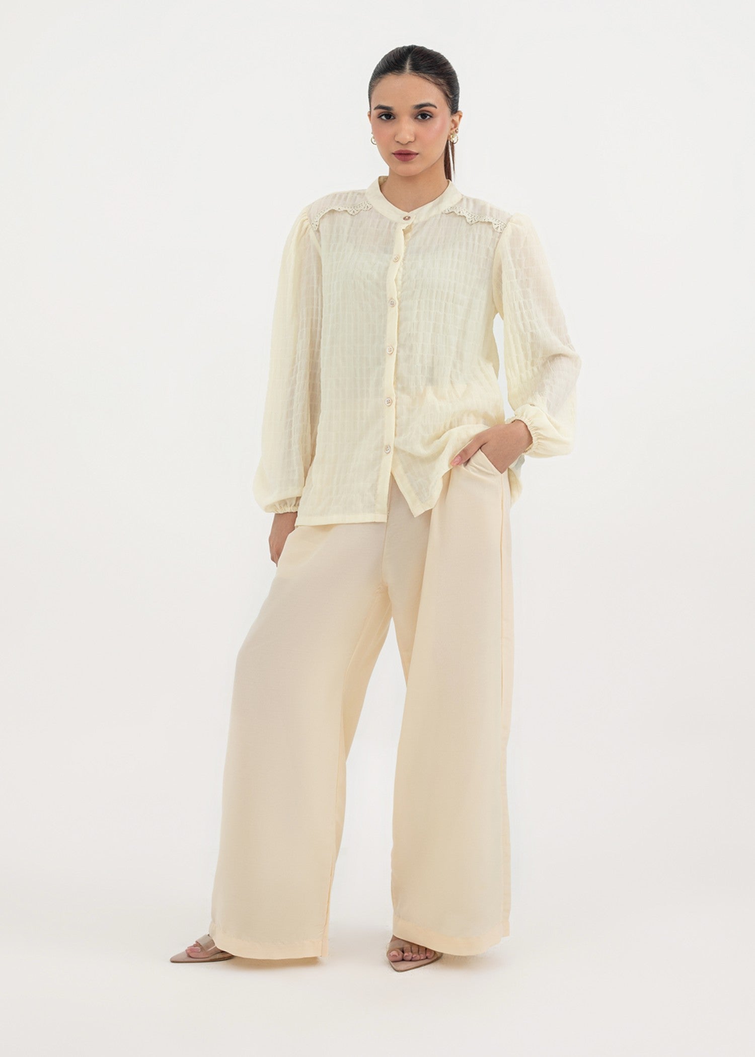 cotton Top in Cream