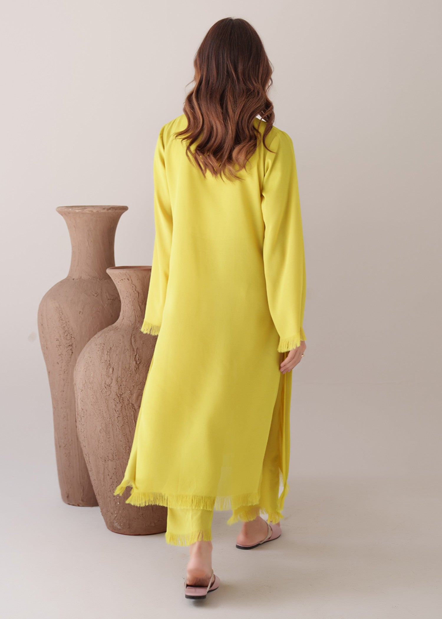 tropical Co ord Sets in Yellow