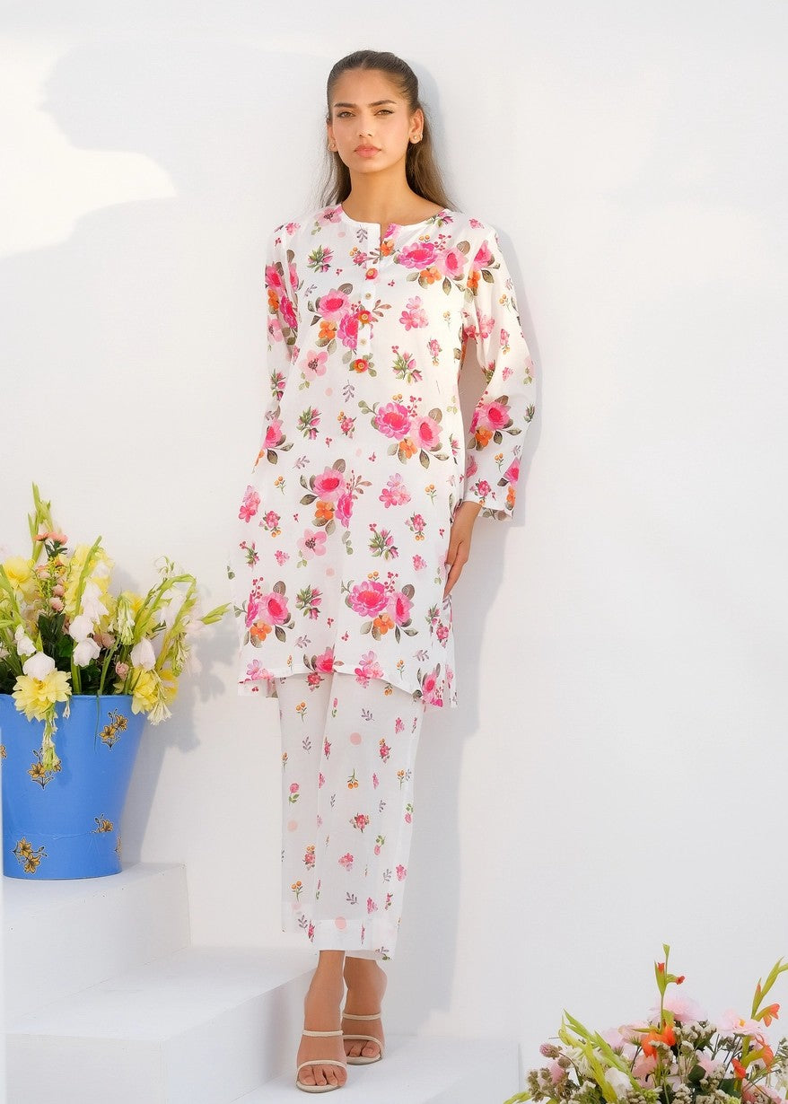lawn Co Ord Sets in White