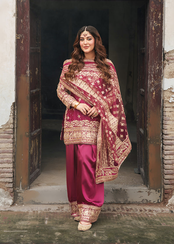 charmuse/shamooz Kurta Set in Magenta