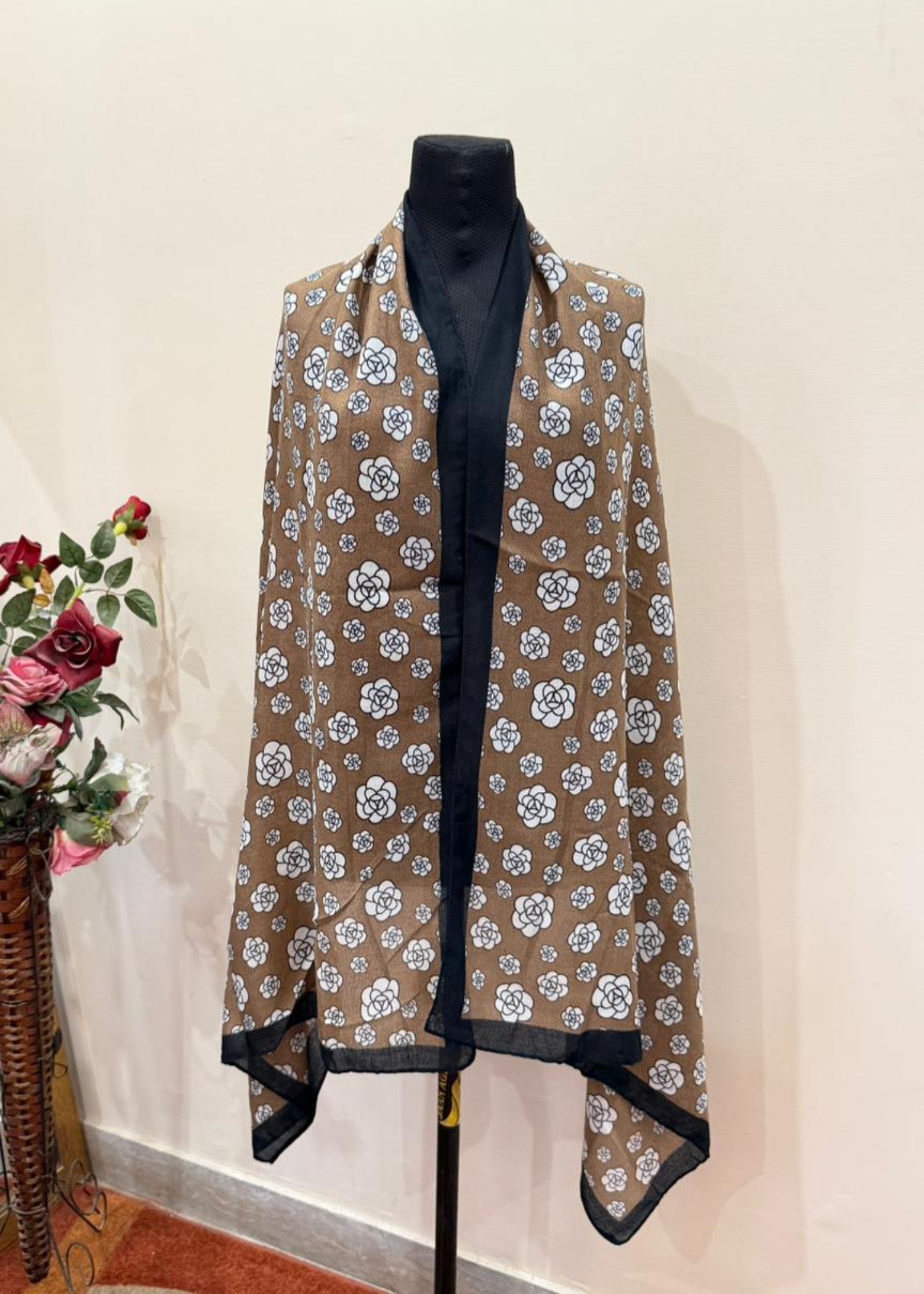 viscose Hijab in Peanut