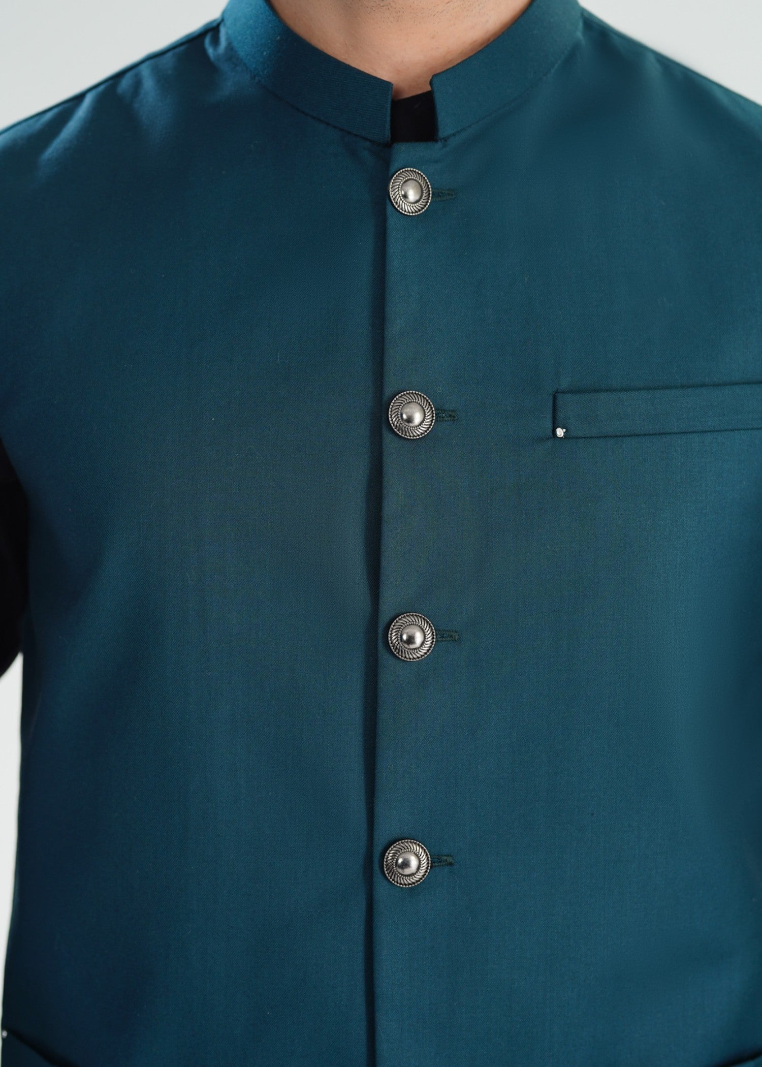 suiting Waistcoat in Teal