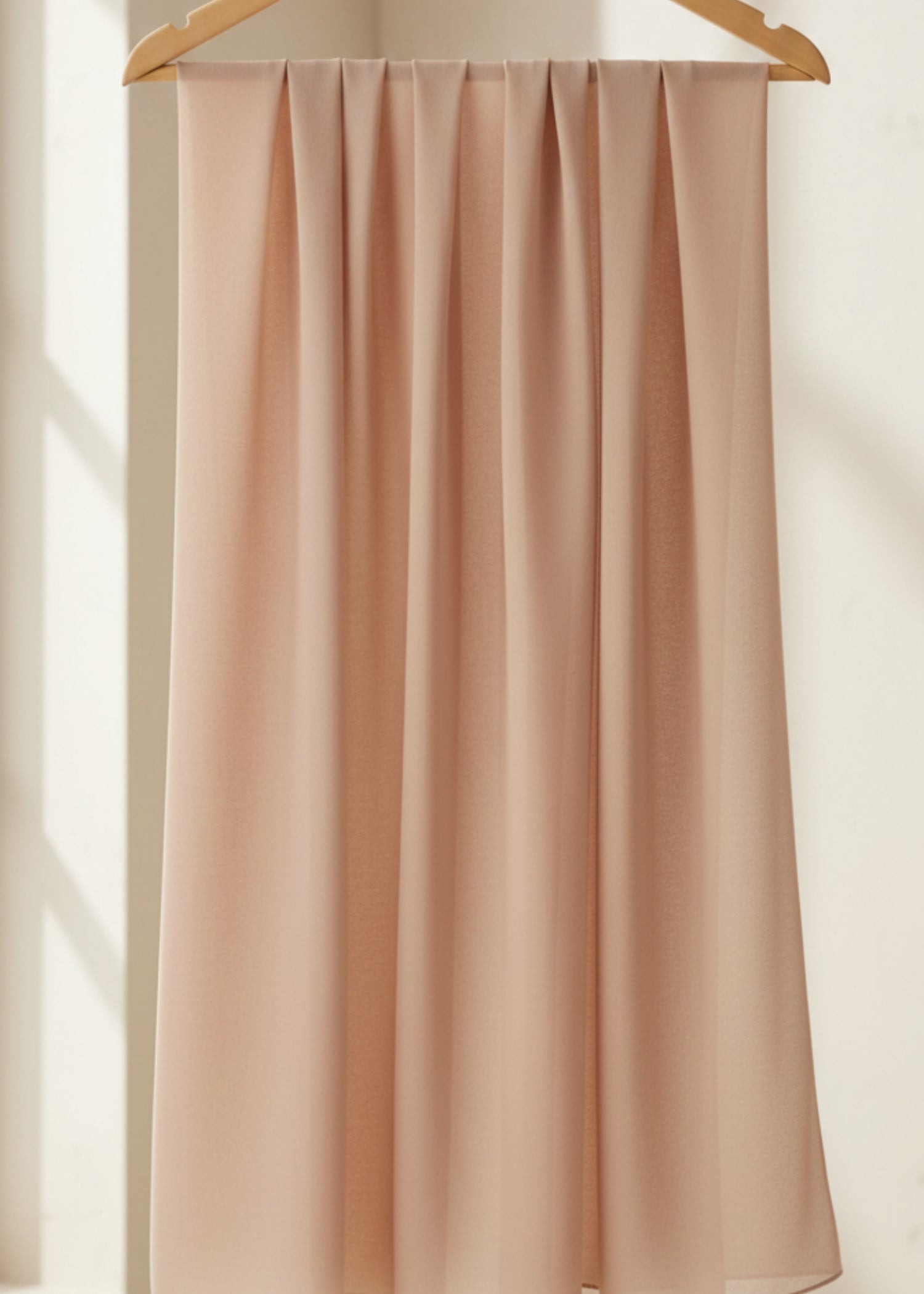 chiffon Hijab in Wheat