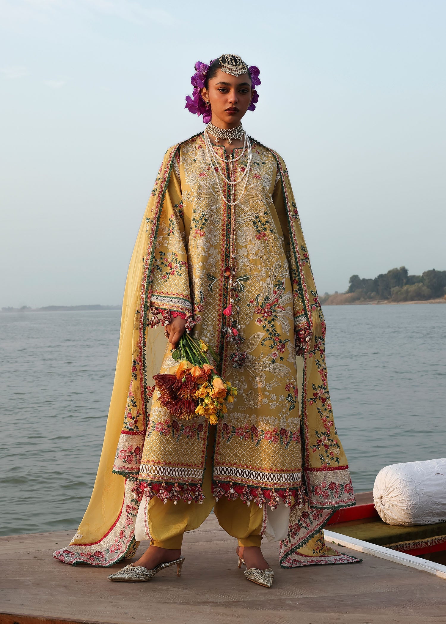 Luxury Lawn Eid Edit – Ochre