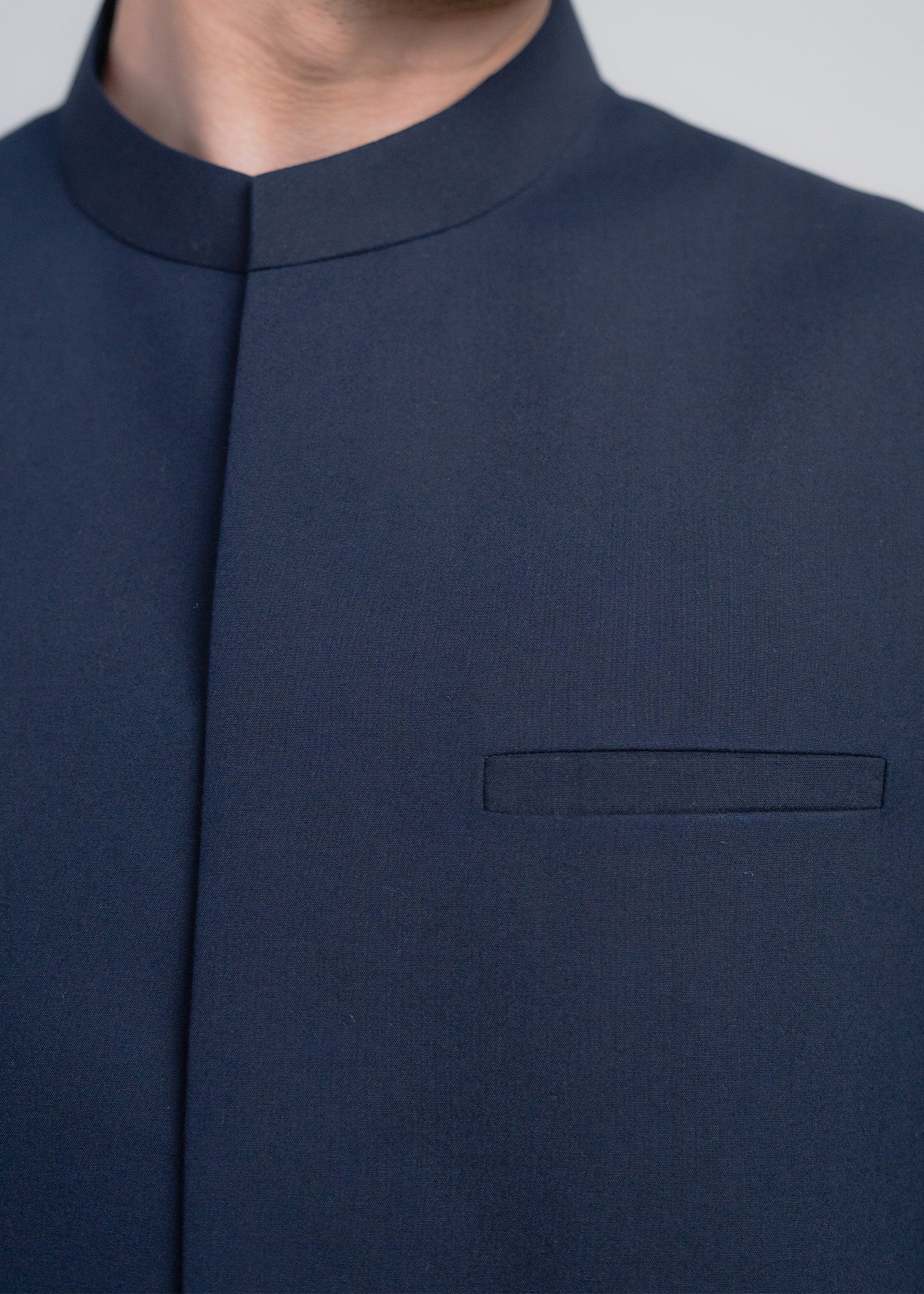 wash & wear Waistcoat in Navy blue