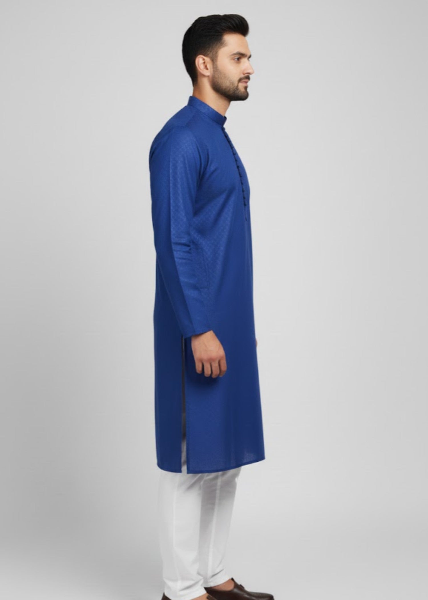 cotton Kurta in Royal blue