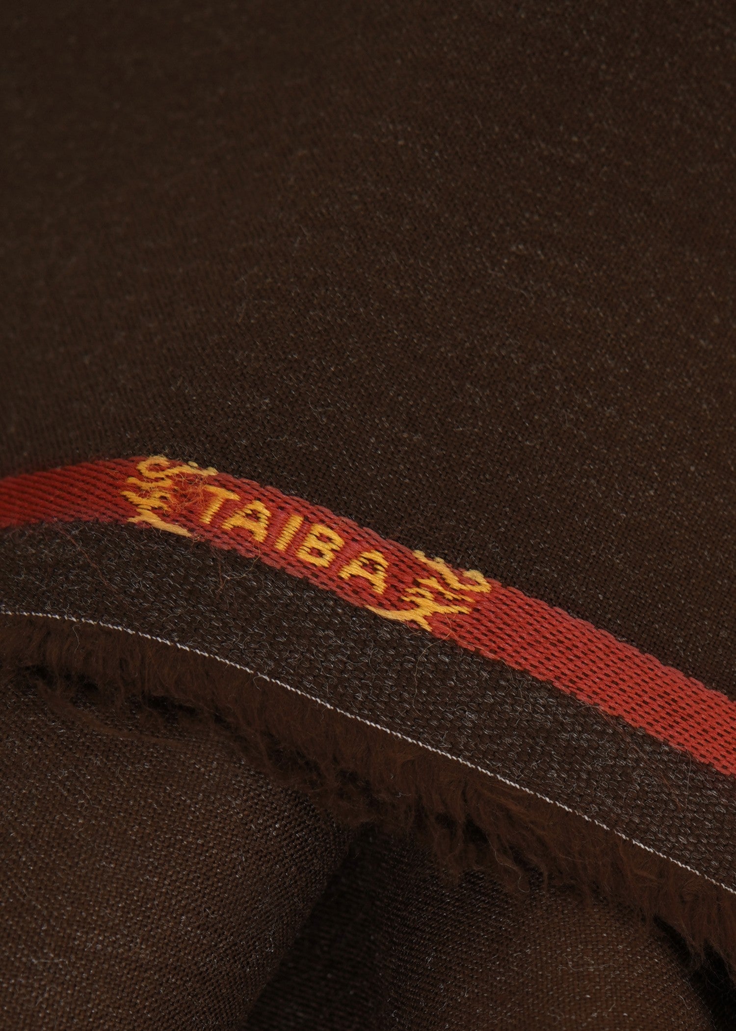 wool Unstitched in Dark brown