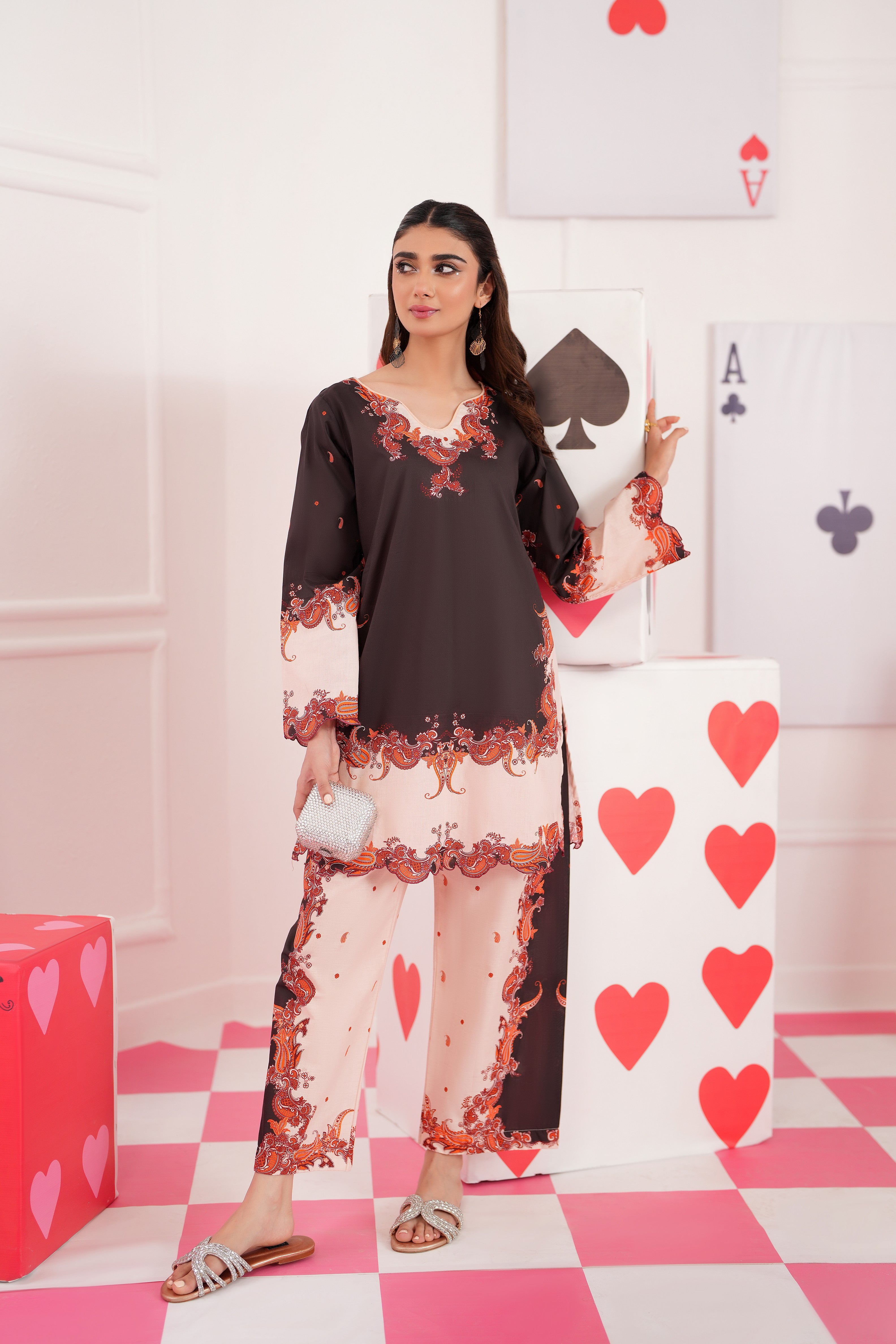 Regalia Cocoon Basic Pret Co-Ord – CBV2-6