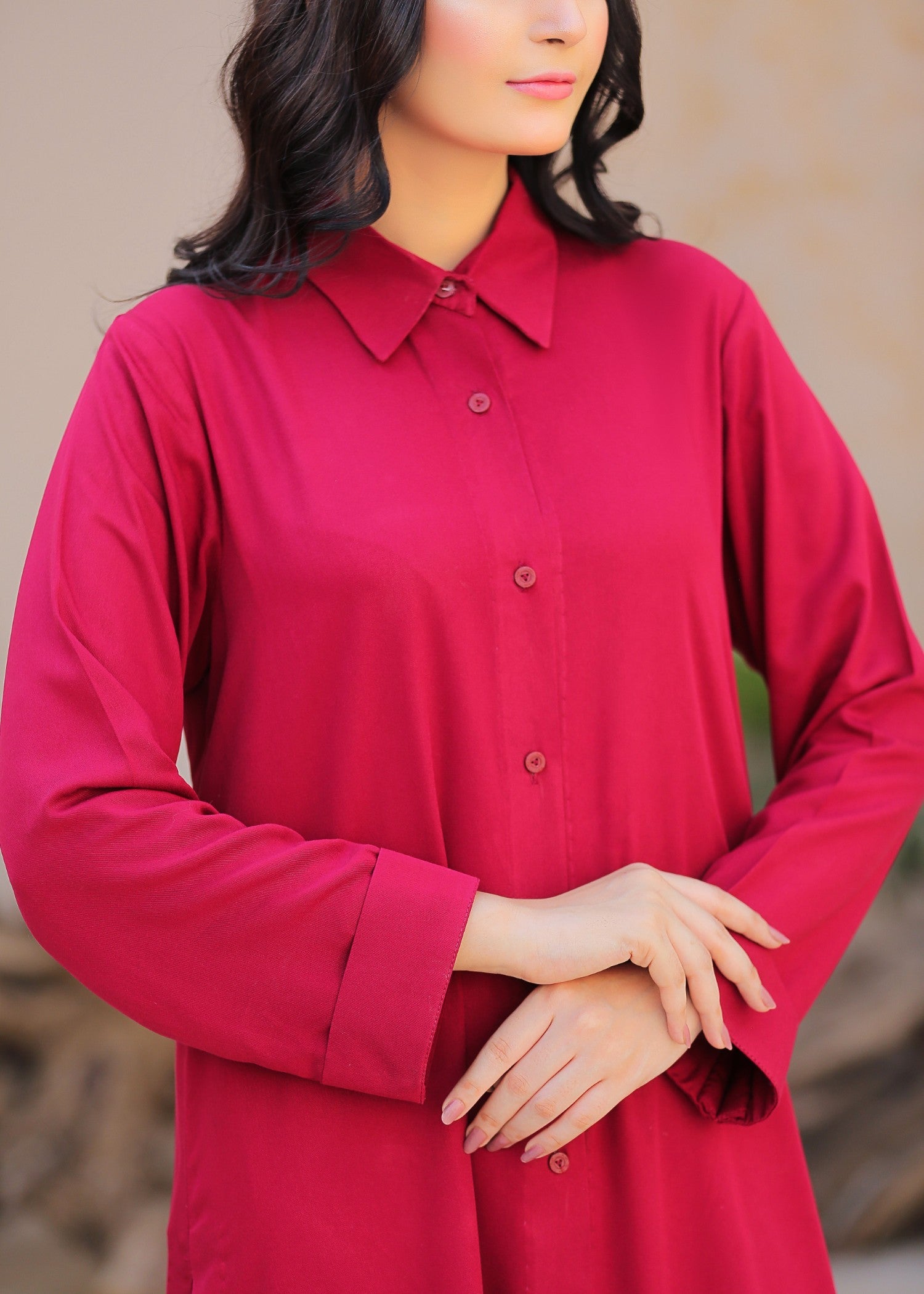 marina Co ord Sets in Maroon