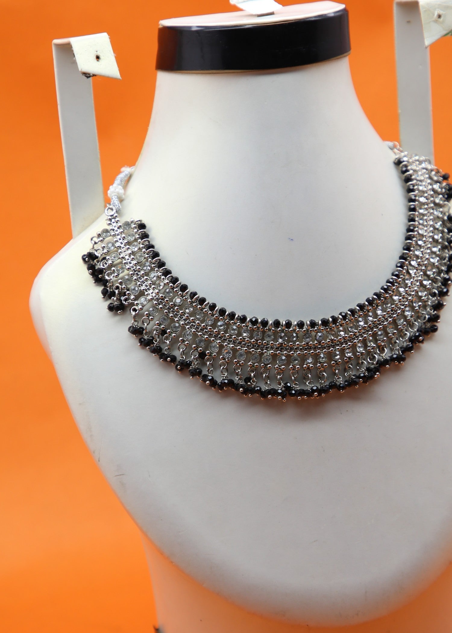 Necklace in Black Color by - Trendy Women Necklace YUI8526
