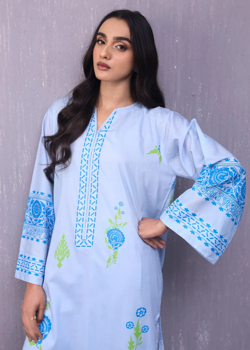 lawn Co Ord Sets in Ice blue