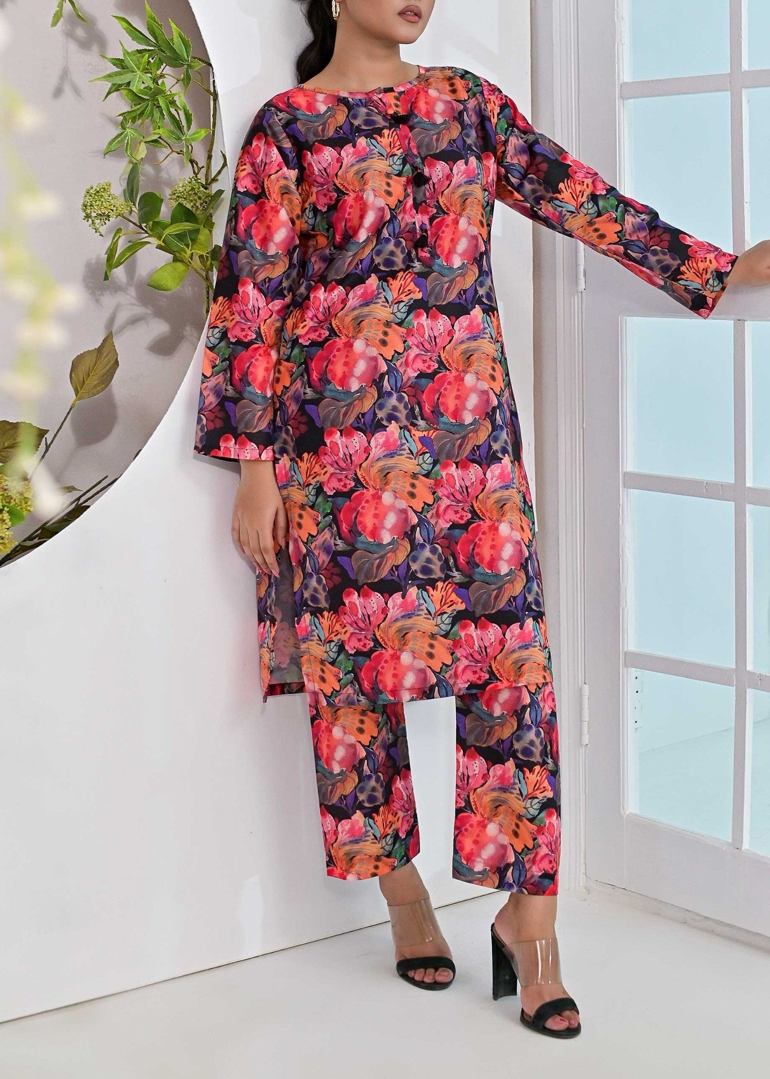 poly viscose Co Ord Sets in Multi