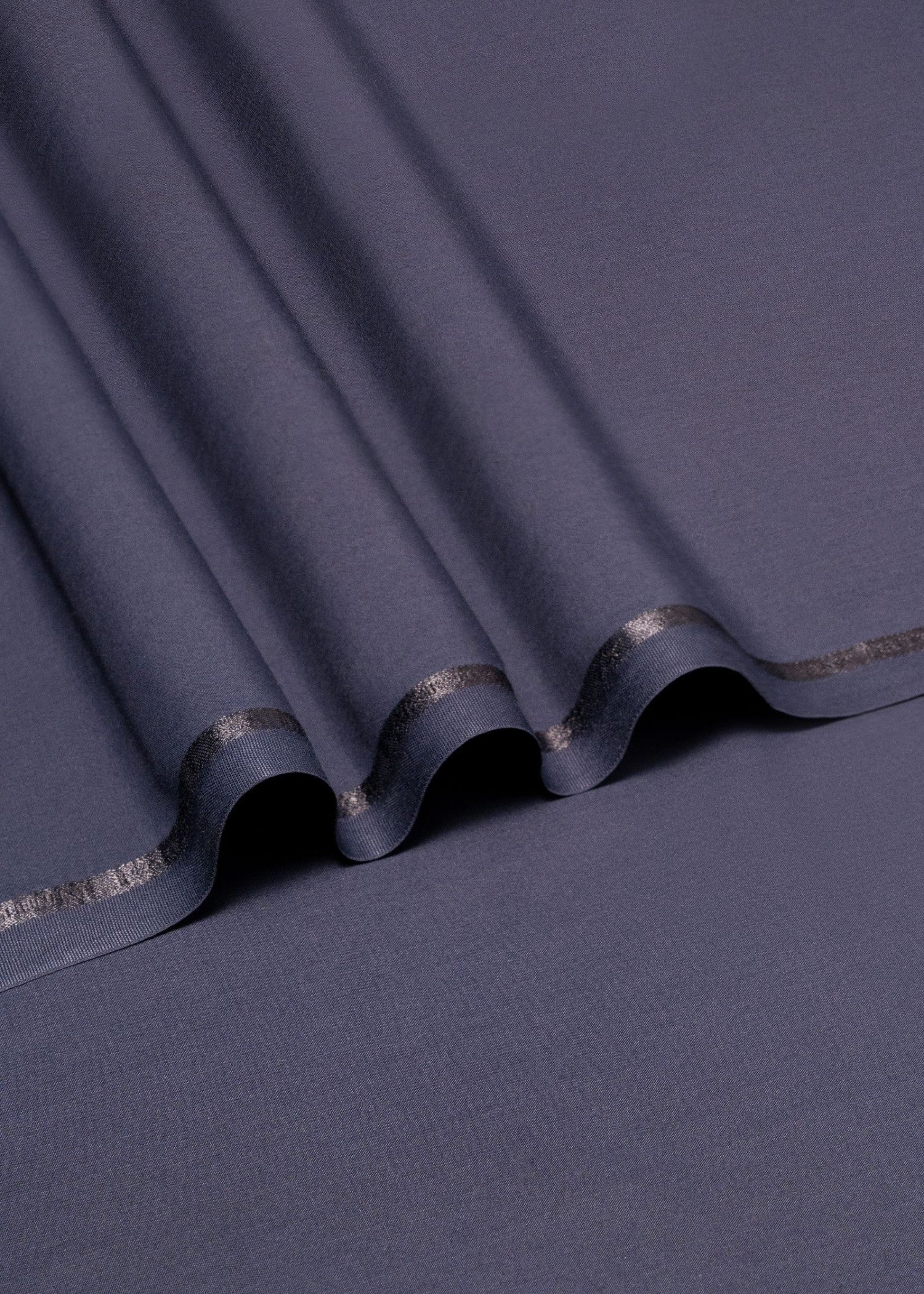 wash & wear Unstitched in Steel blue