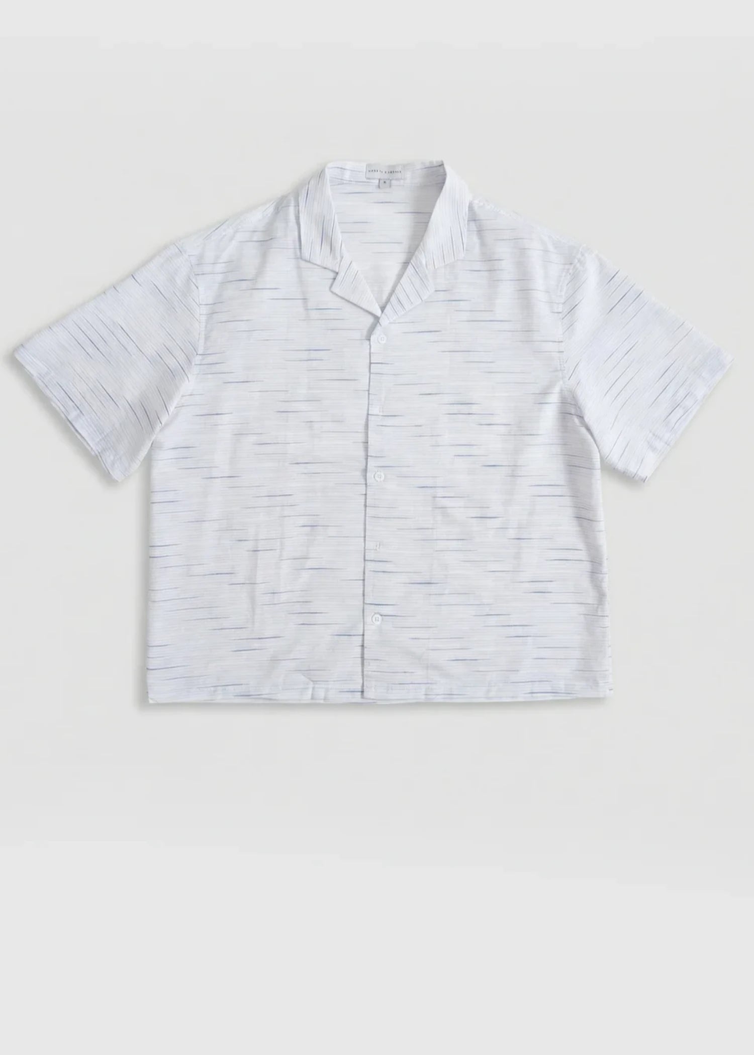 cotton Casual Shirt in White by Hustle N Holla