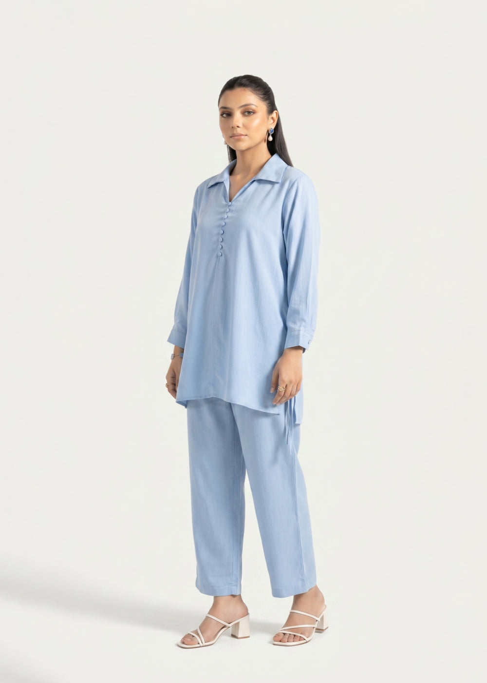 grip Co ord Sets in Sky blue