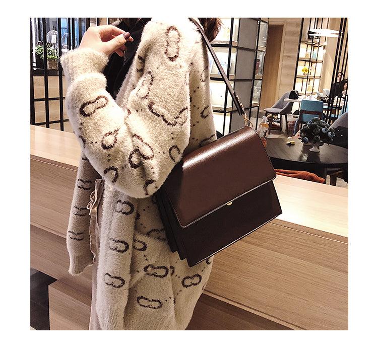 High quality PU leather tote bag for ladies leather shoulder bag for ladies