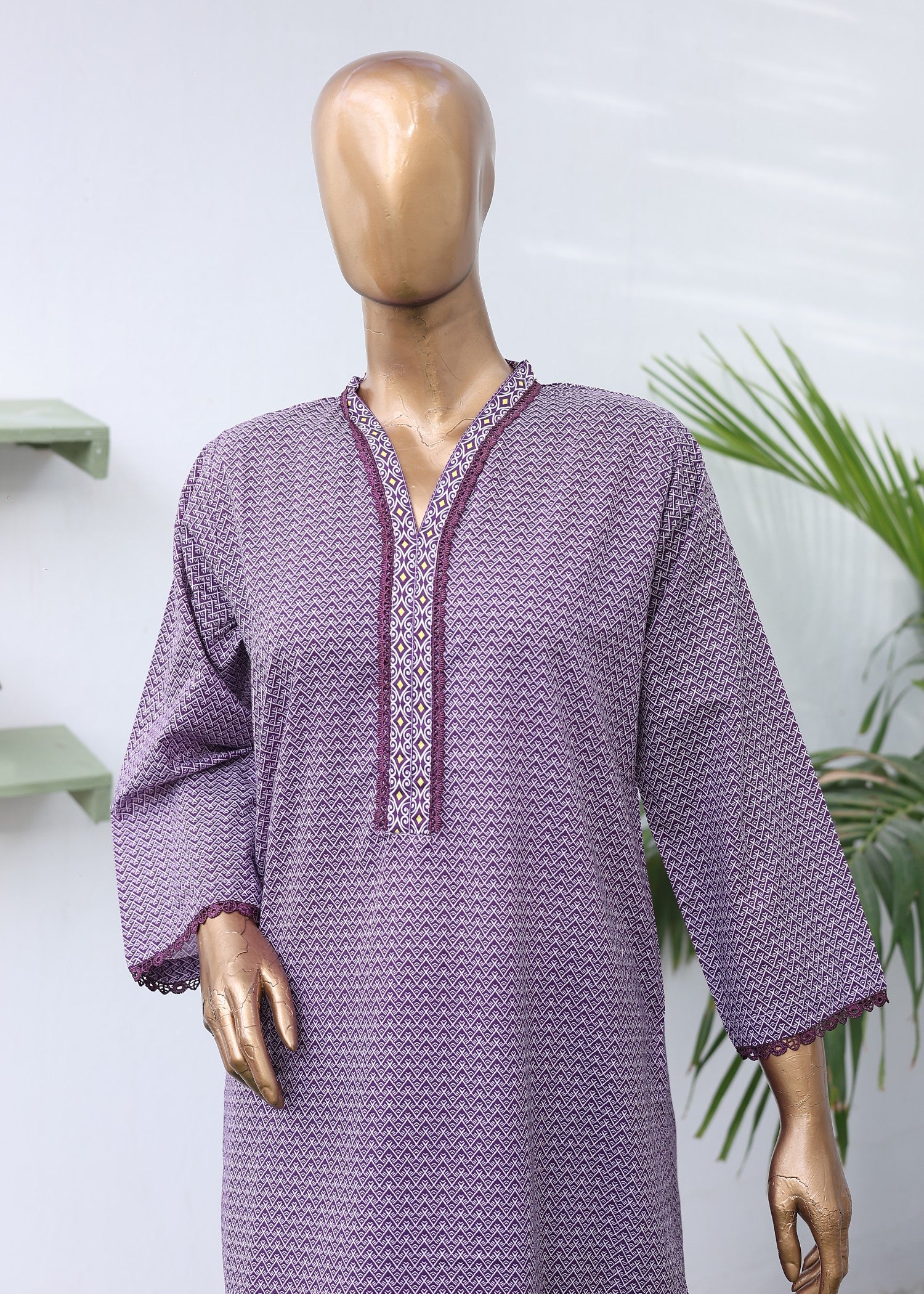 lawn Co Ord Sets in Plum