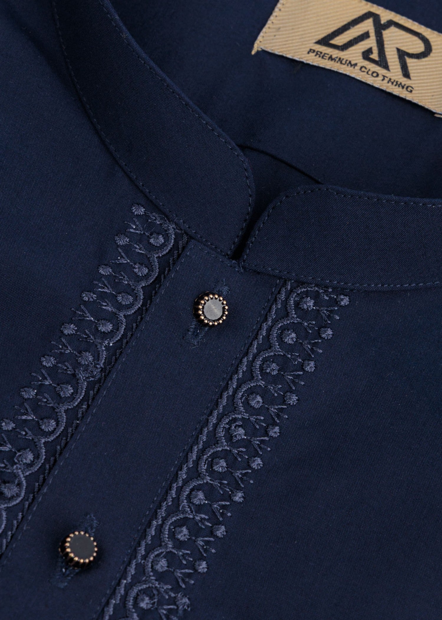 wash & wear Kurta Set in Navy blue