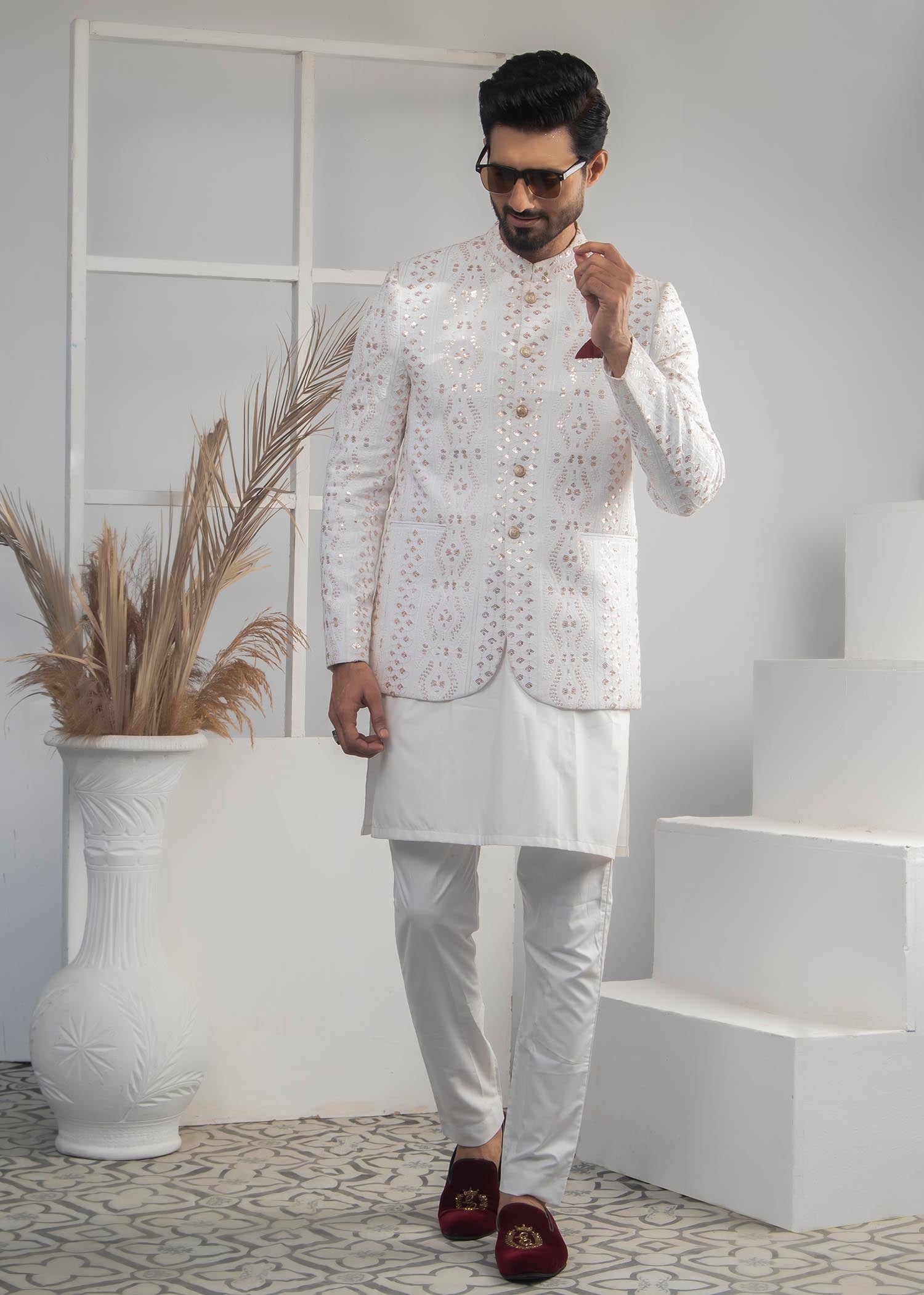 cotton Prince Coat in White